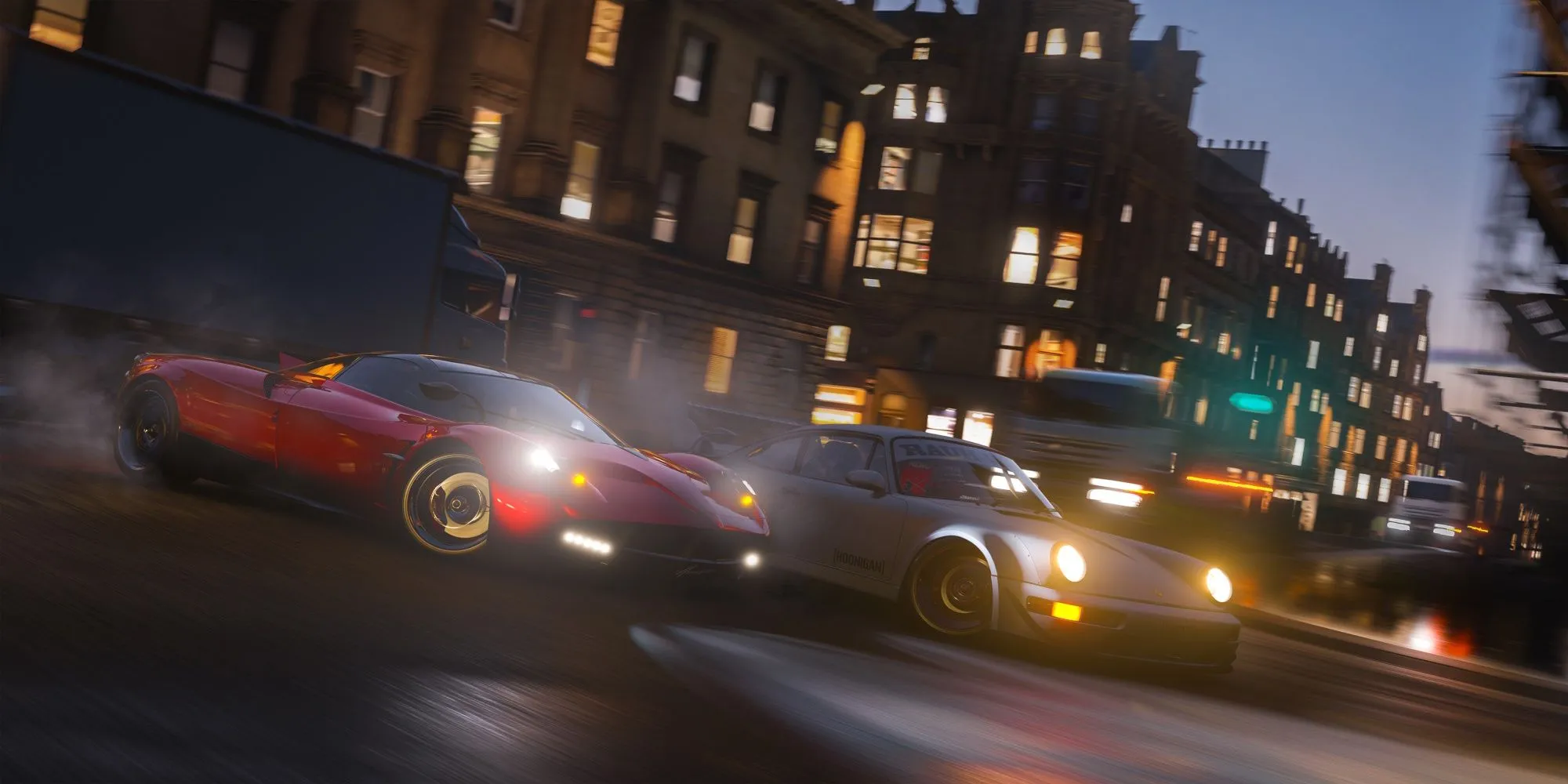 Cảnh đua xe off-road trong thế giới mở rộng lớn của Forza Horizon 5