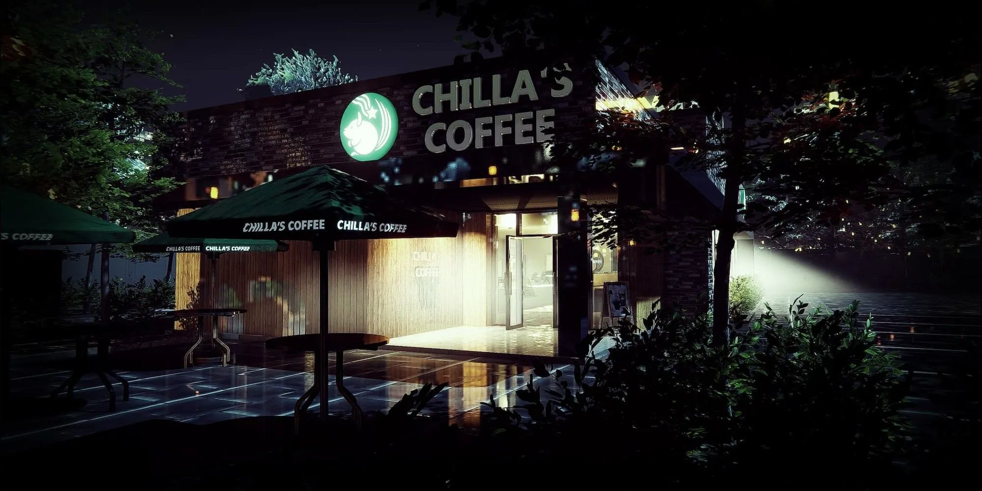 Chilla's Coffee Shop trong The Closing Shift