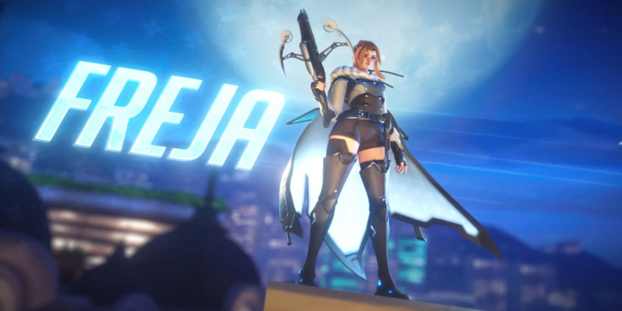 Freja sử dụng kỹ năng trong Overwatch 2