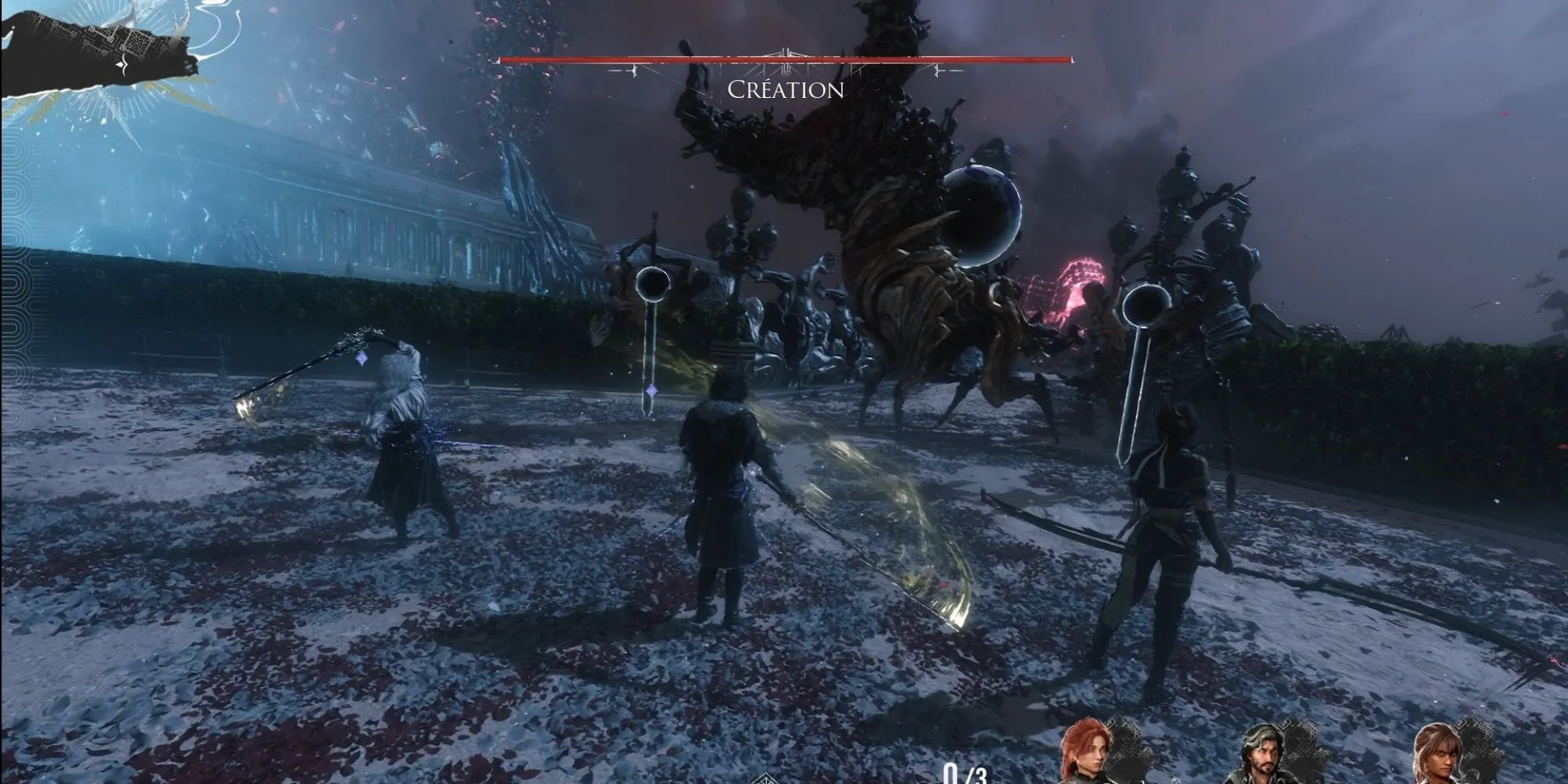 Giải thích chi tiết về các đòn tấn công của boss Creation