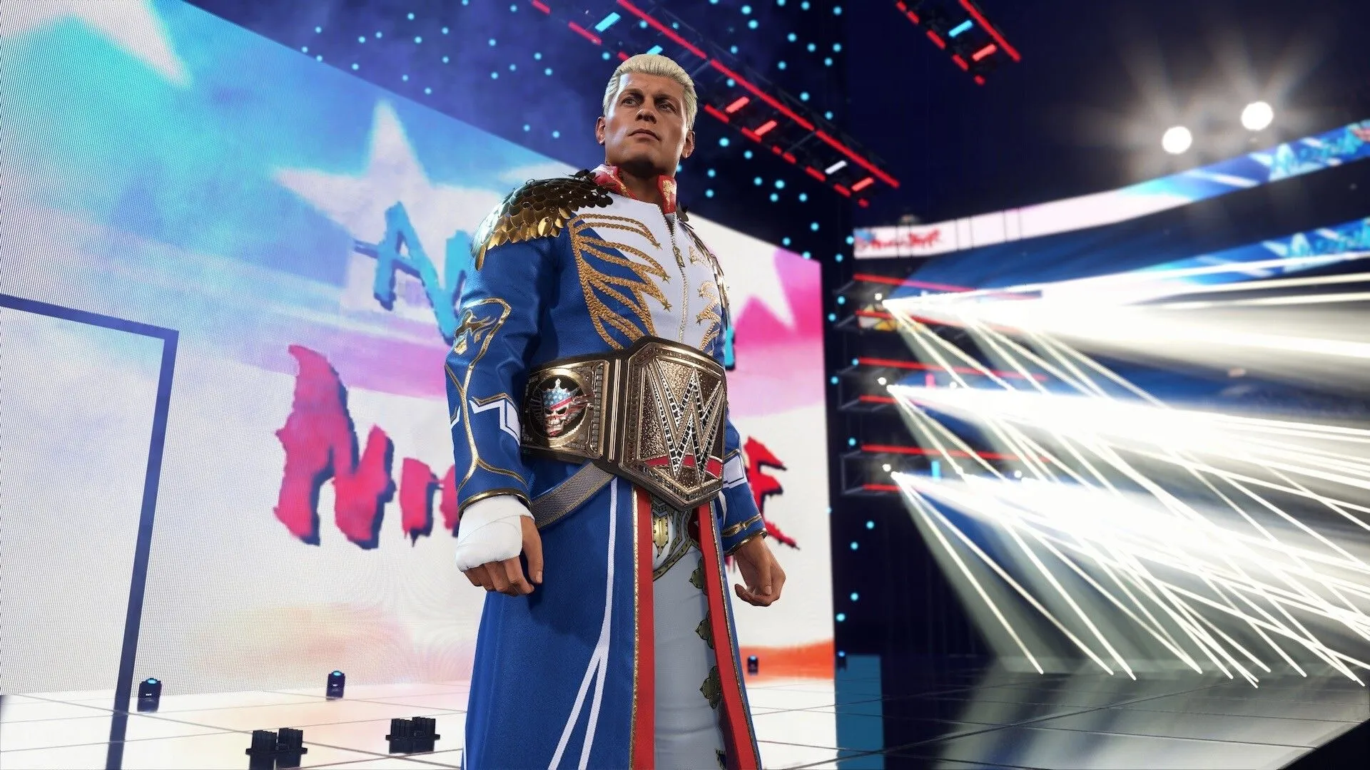 Giao Diện Chọn Nhân Vật Hoặc Chế Độ Chơi Của Game WWE 2K25