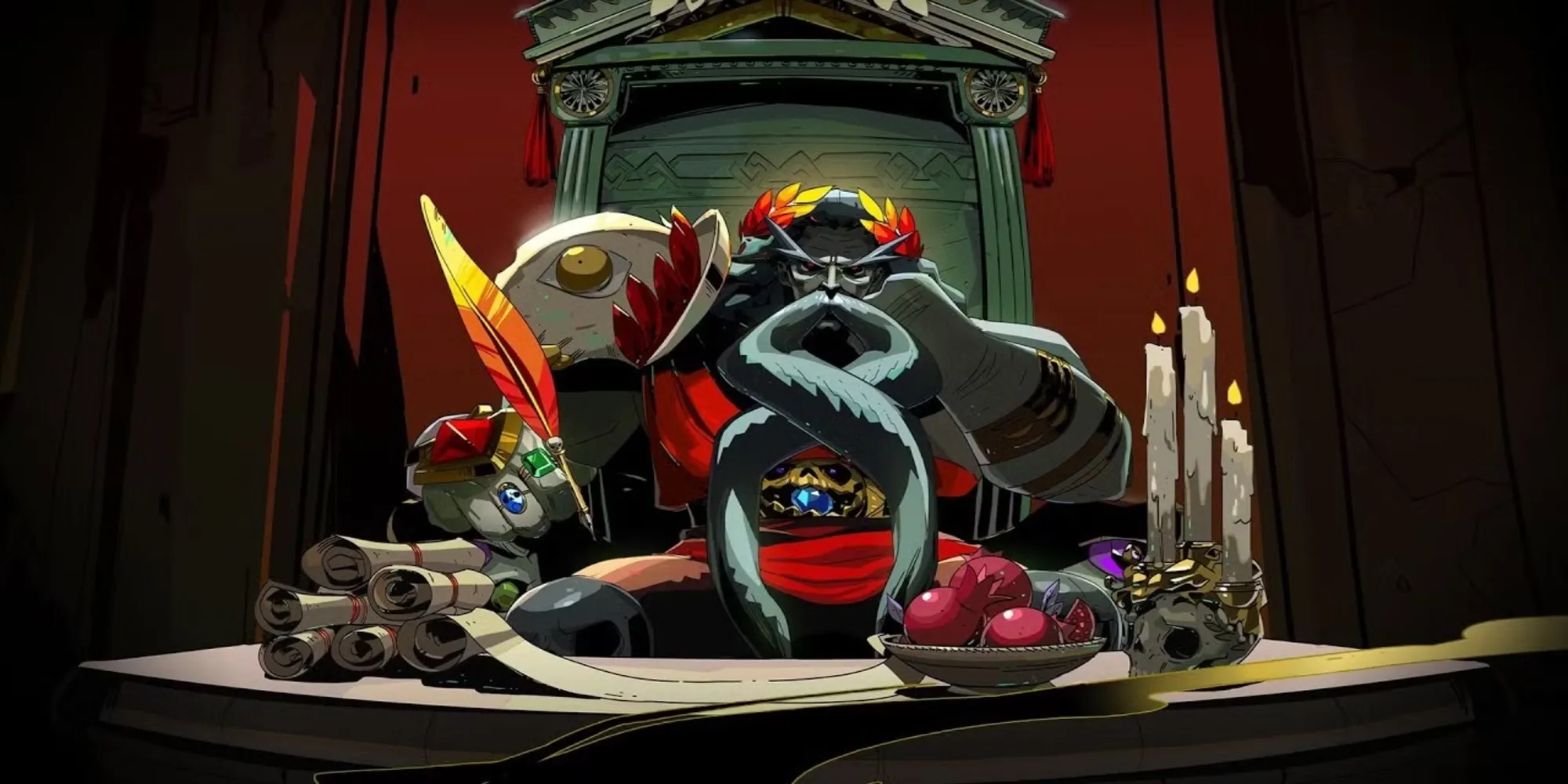 Hades, vị thần cai quản địa ngục và là trùm cuối đầy thách thức trong game Hades