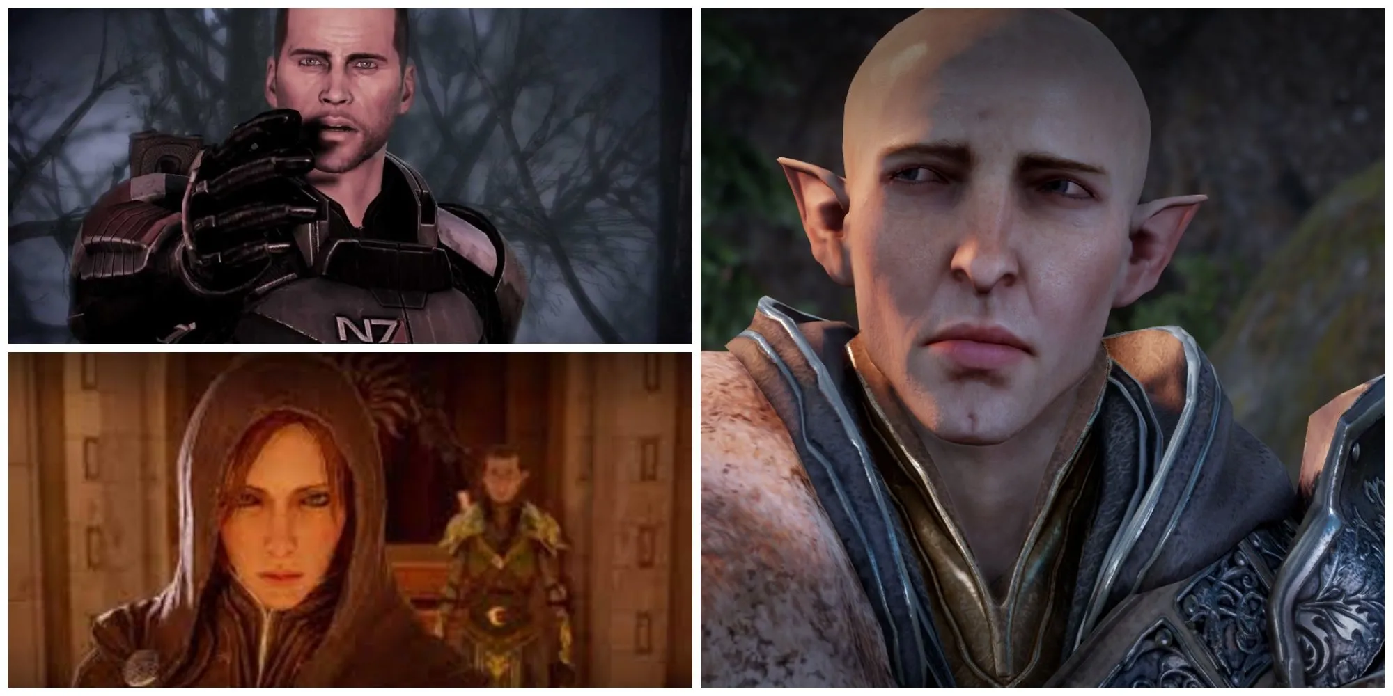 Hình ảnh các nhân vật từ game BioWare liên quan đến tin tức sa thải trong ngành game
