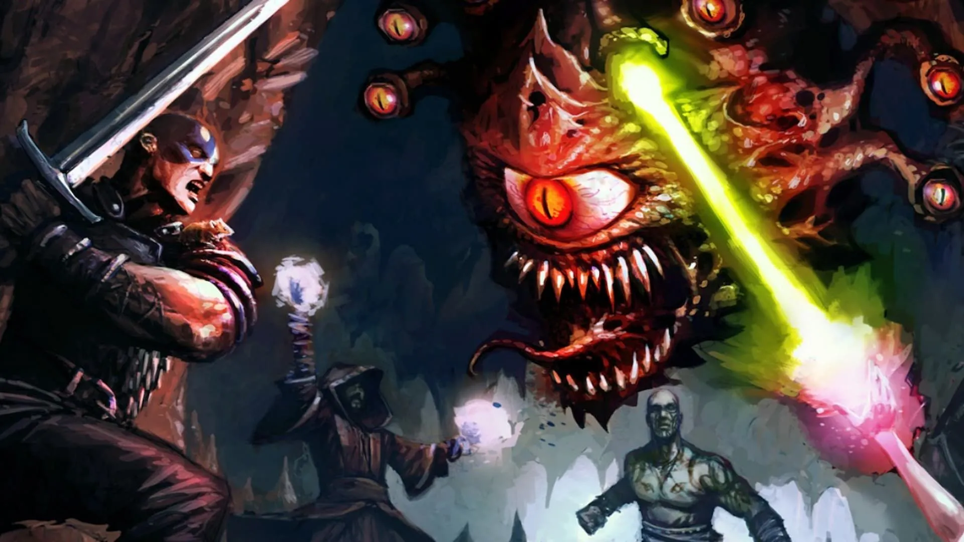 Hình ảnh Minsc và Beholder trong Baldur's Gate 2, tựa game kinh điển