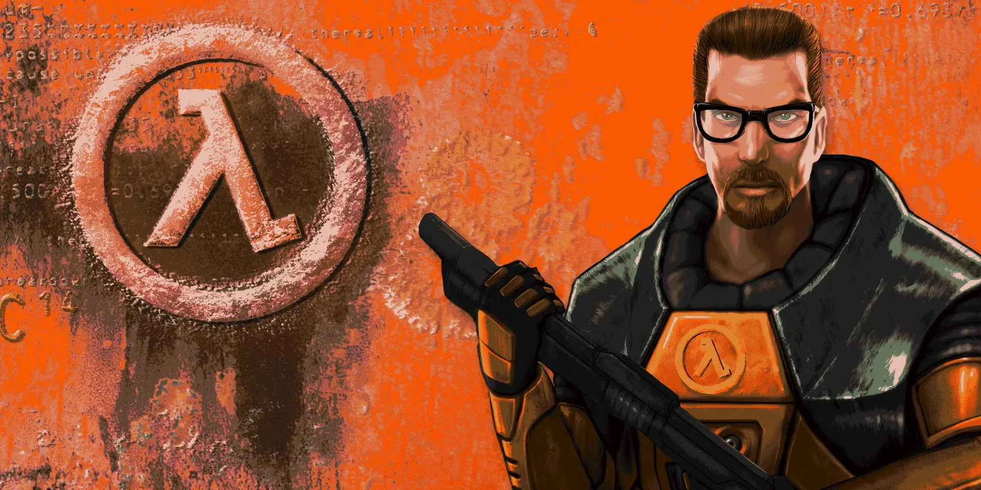 Hình ảnh trong Half-Life, thể hiện phong cách đồ họa và bầu không khí của tựa game FPS kinh điển năm 1998.