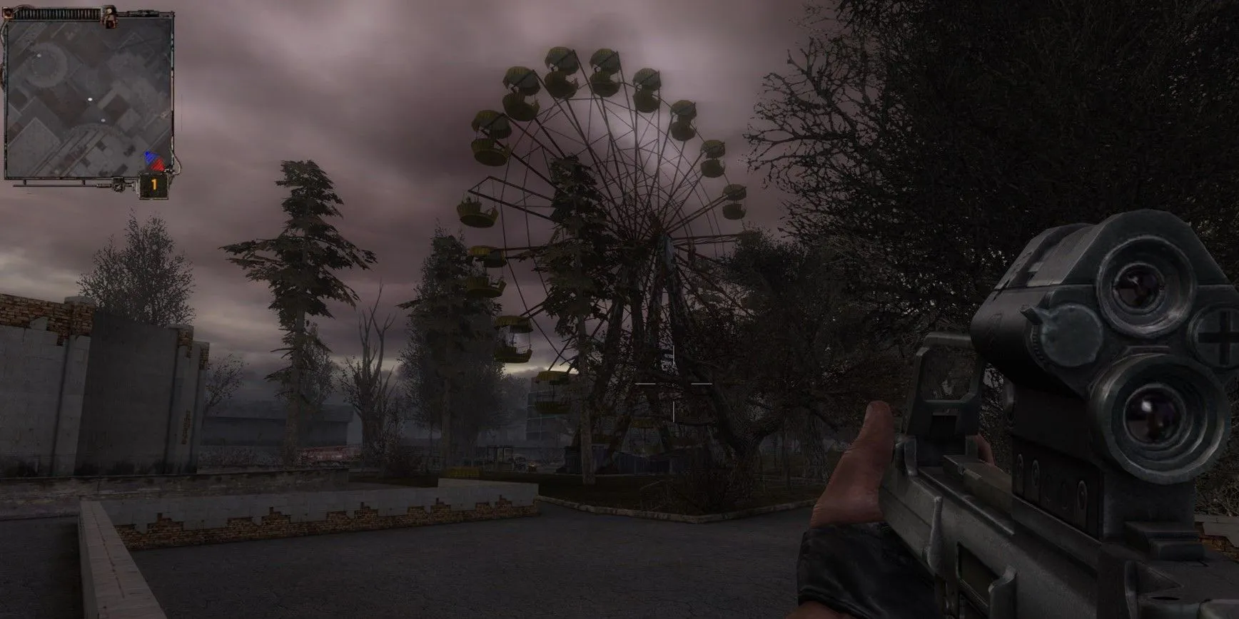 Không khí u ám và quái vật đột biến trong STALKER Shadow of Chernobyl