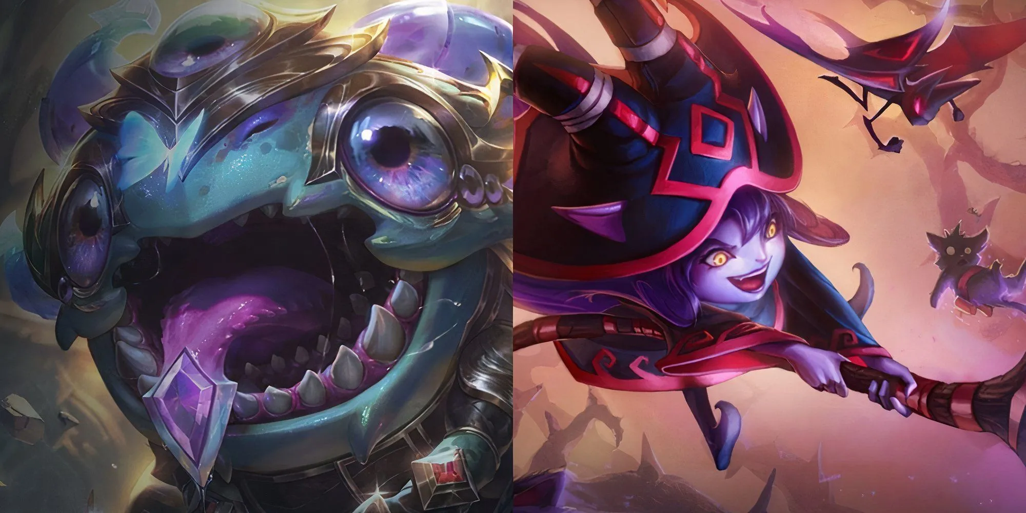 Kog'Maw và Lulu phối hợp cùng nhau trong giao tranh LMHT