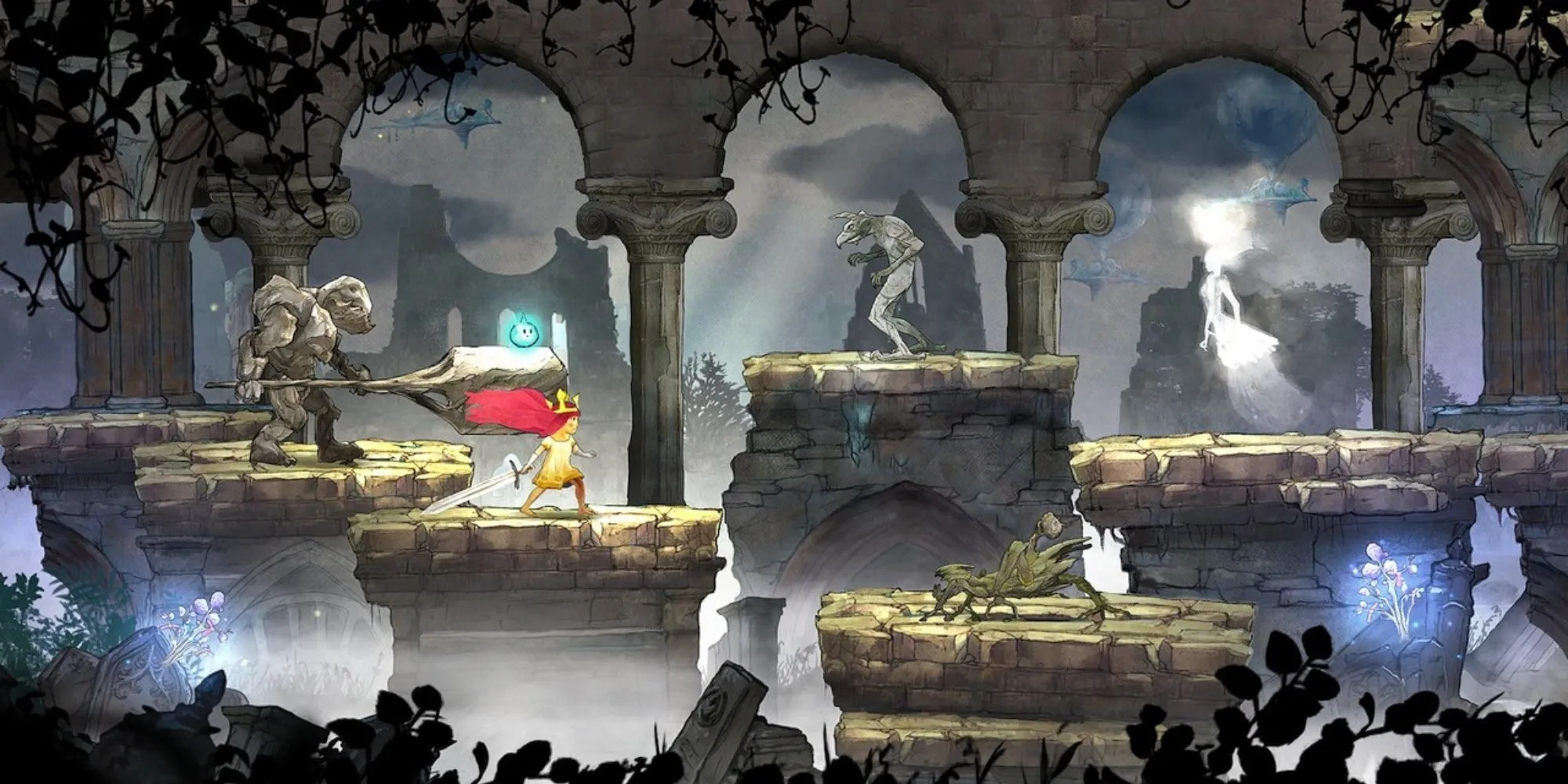 Màn hình chiến đấu ATB độc đáo trong game Child of Light