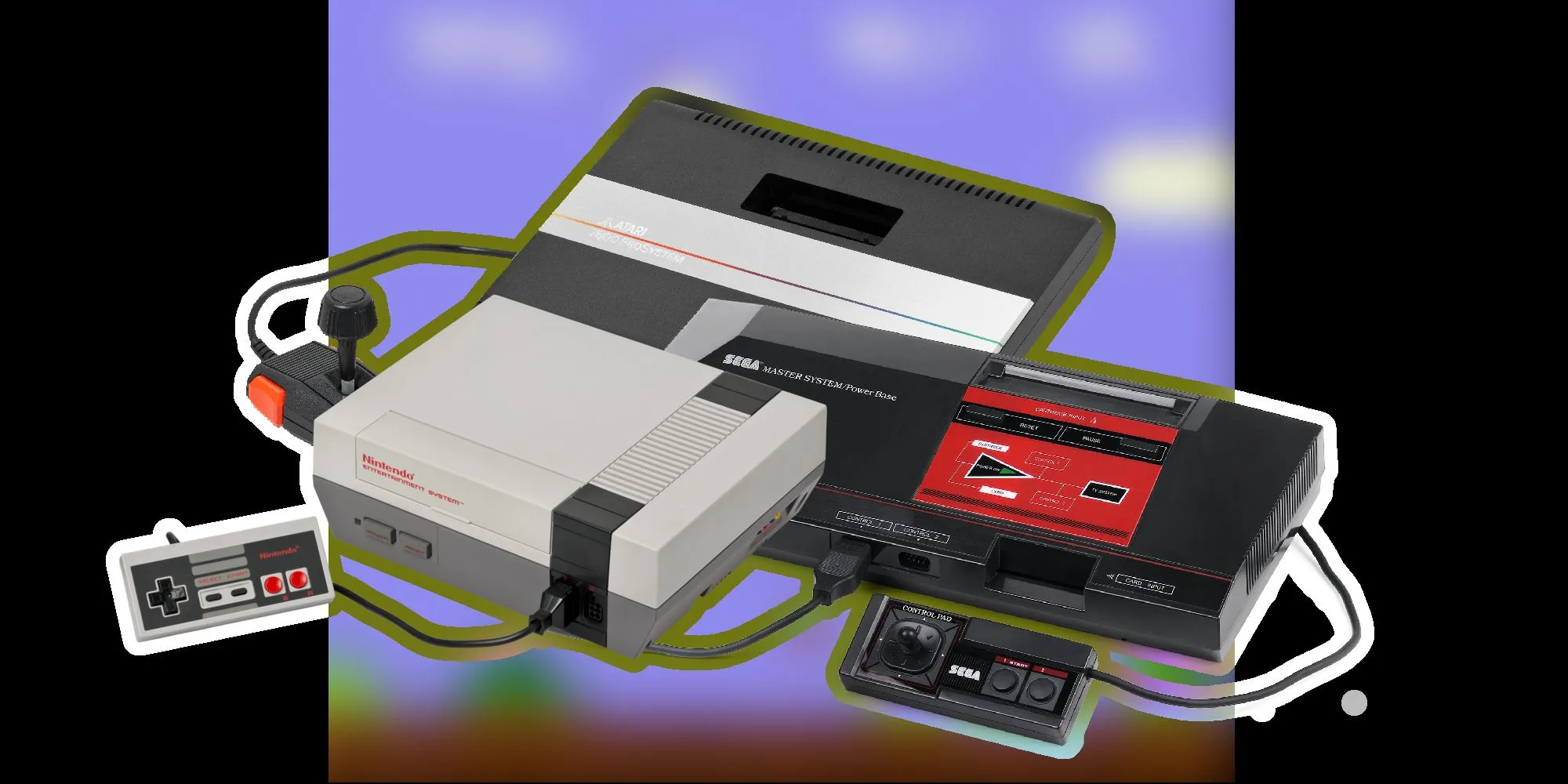 Máy chơi game thế hệ thứ ba: NES, Atari 7800, Sega Master System cứu vãn ngành game