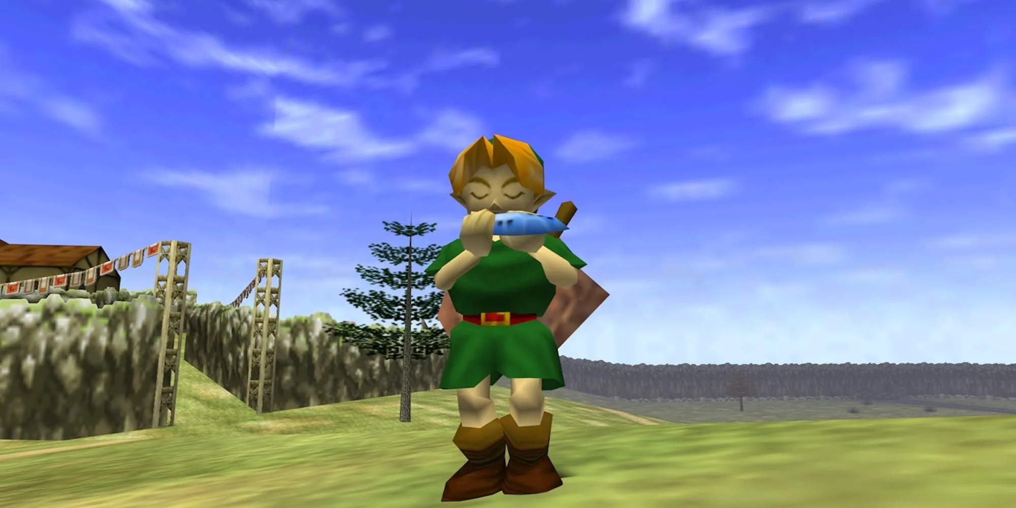 Nhân vật chính trẻ em trong game: Link Ocarina of Time