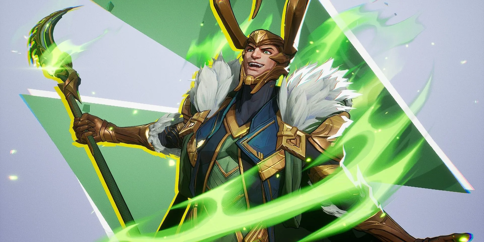 Nhân vật Loki với màn hình MVP trong game Marvel Rivals