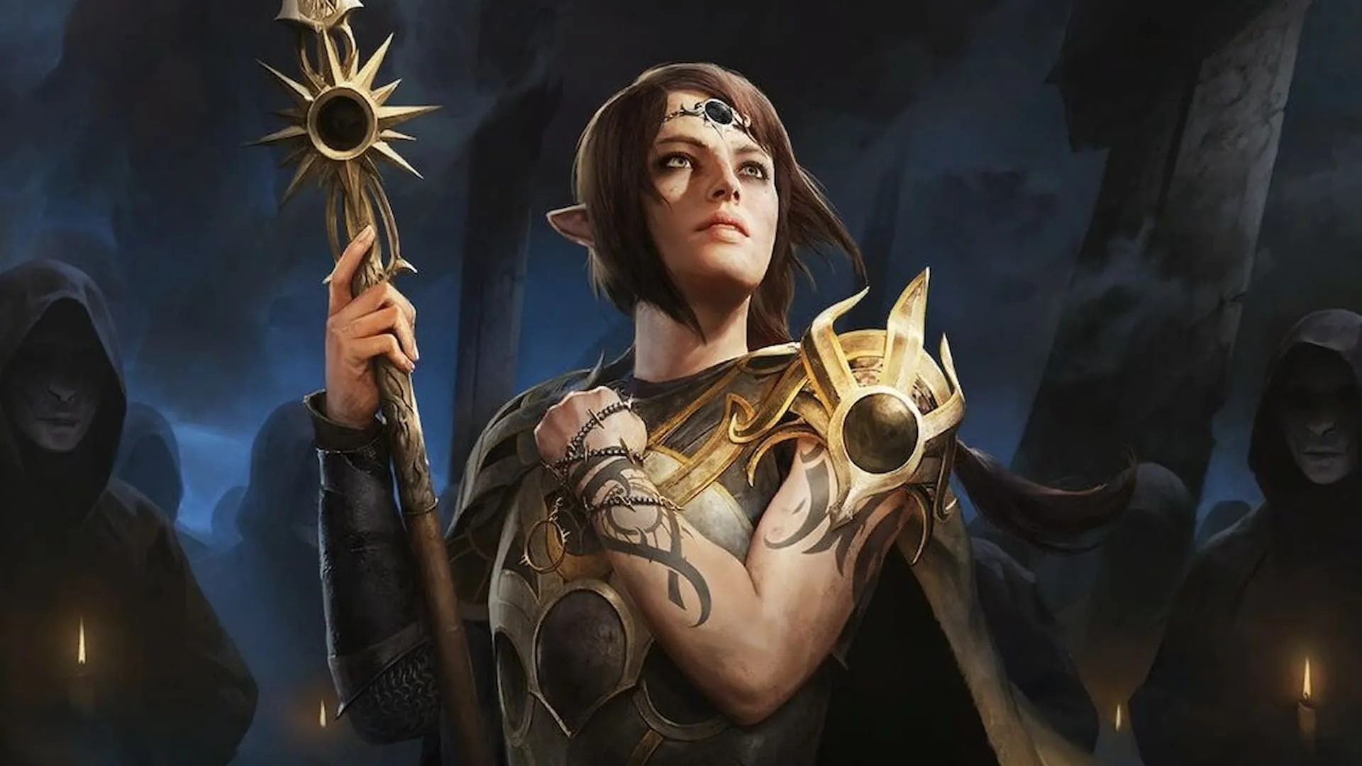 Nhân vật Shadowheart trong game Baldur's Gate 3 của Larian Studios