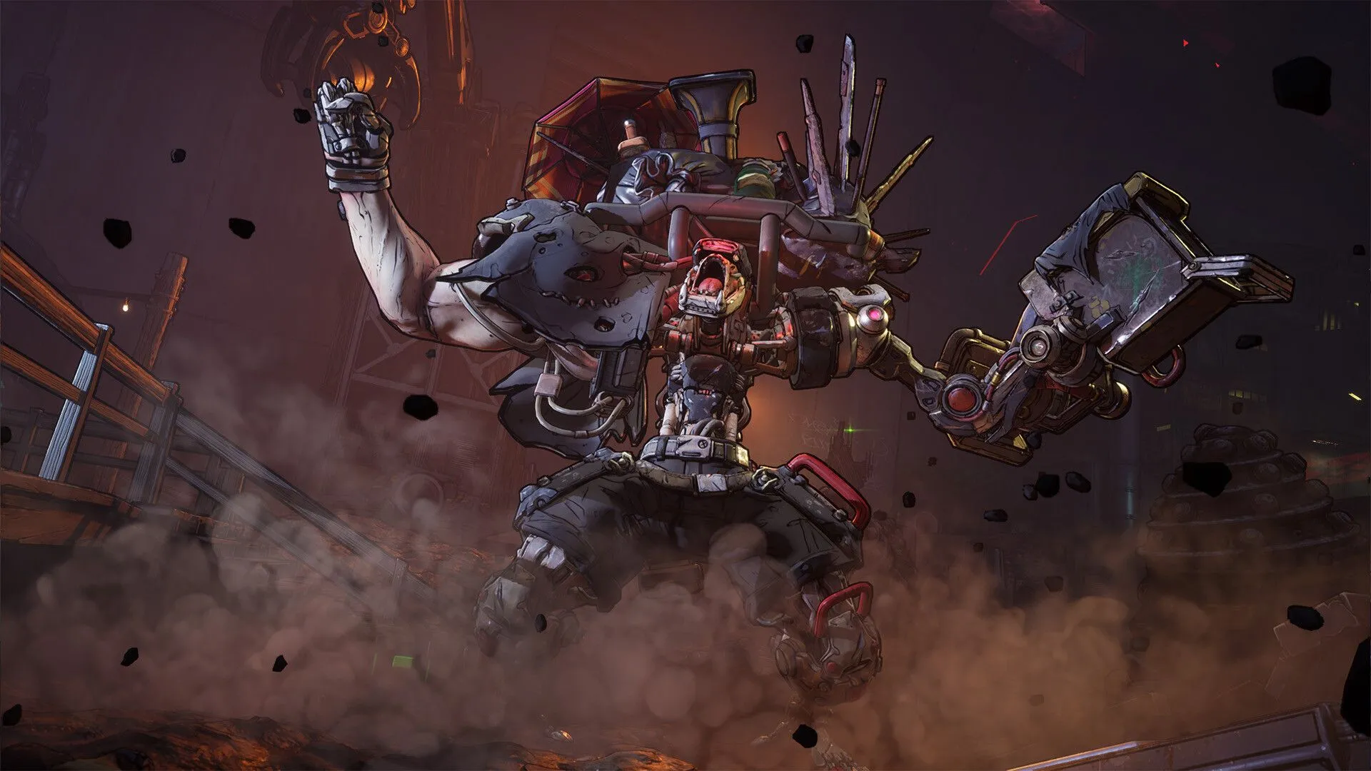 Nhân vật trong môi trường game Borderlands 4.