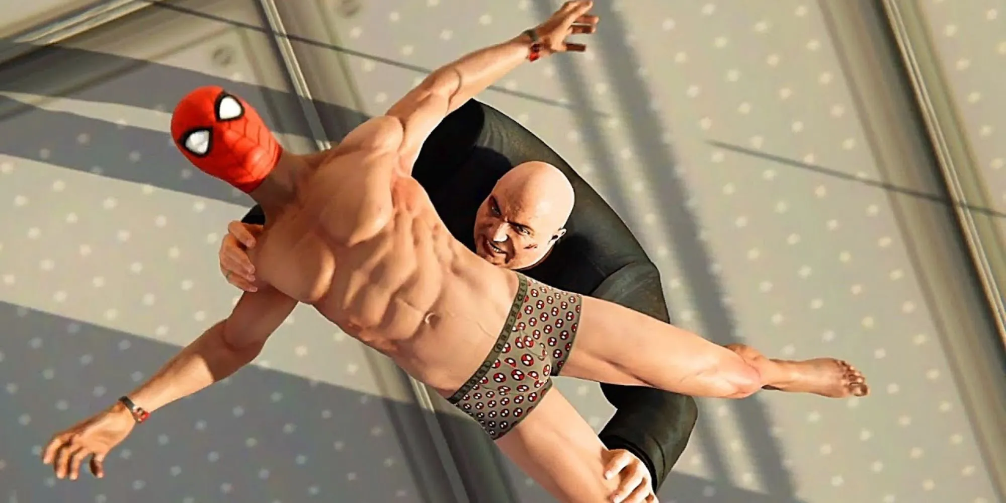 Spider-Man mặc quần lót chiến đấu trong Marvel's Spider-Man, trang phục khó mở khóa nhất game
