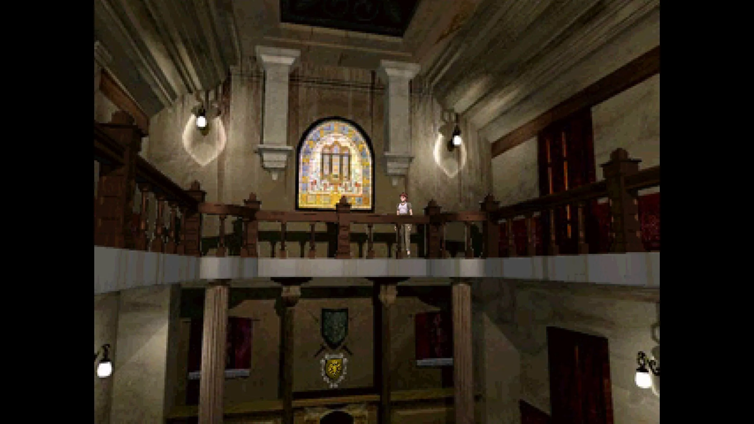 Jill Valentine khám phá dinh thự Spencer trong Resident Evil 1
