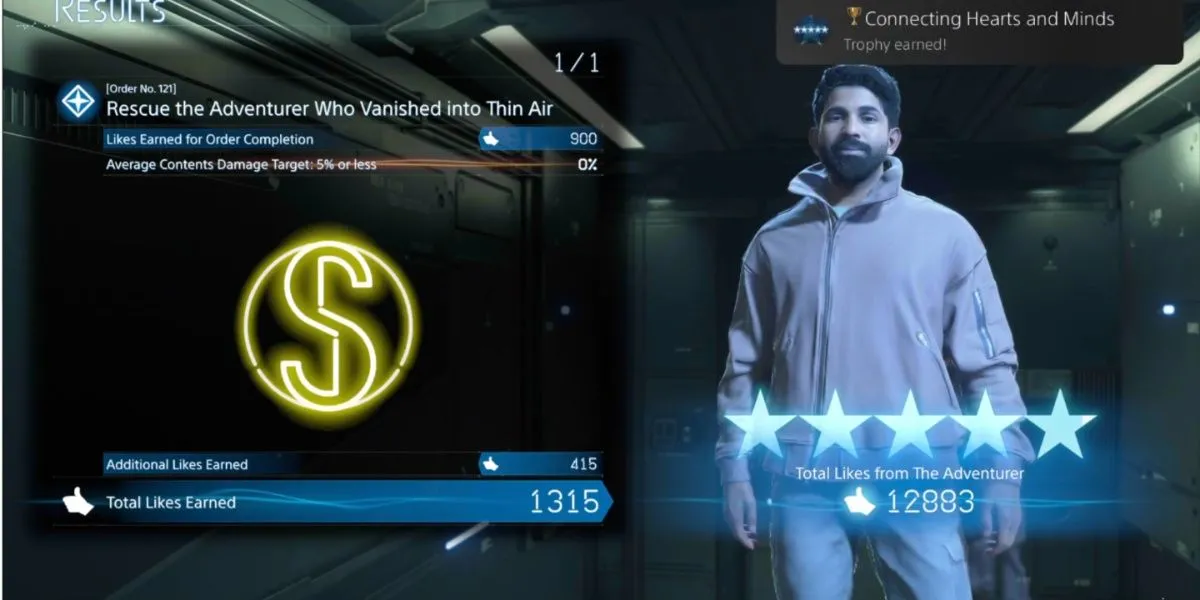 Bản đồ kết nối Chiral Network 5 sao toàn diện, minh họa danh hiệu Connecting Hearts and Minds trong Death Stranding 2