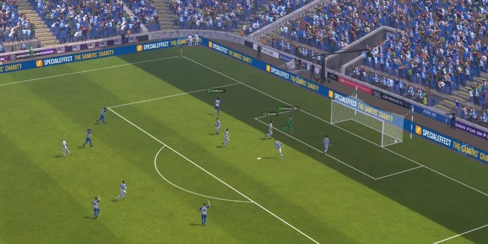 Cầu thủ Mitchell Weiser đang thi đấu dưới sự quản lý trong Football Manager 2024