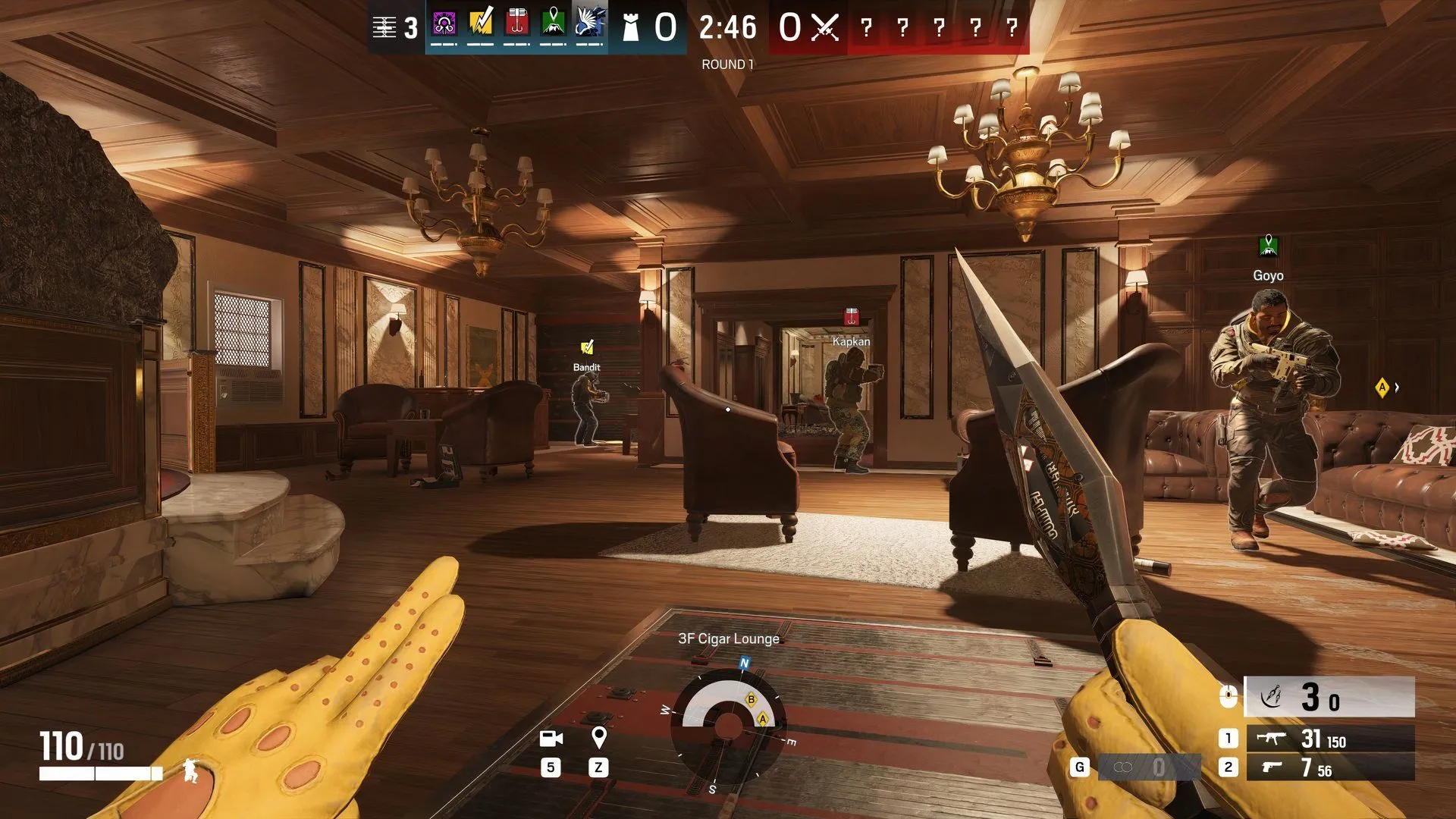 Hiệu ứng âm thanh 3D sống động trong Rainbow Six Siege X