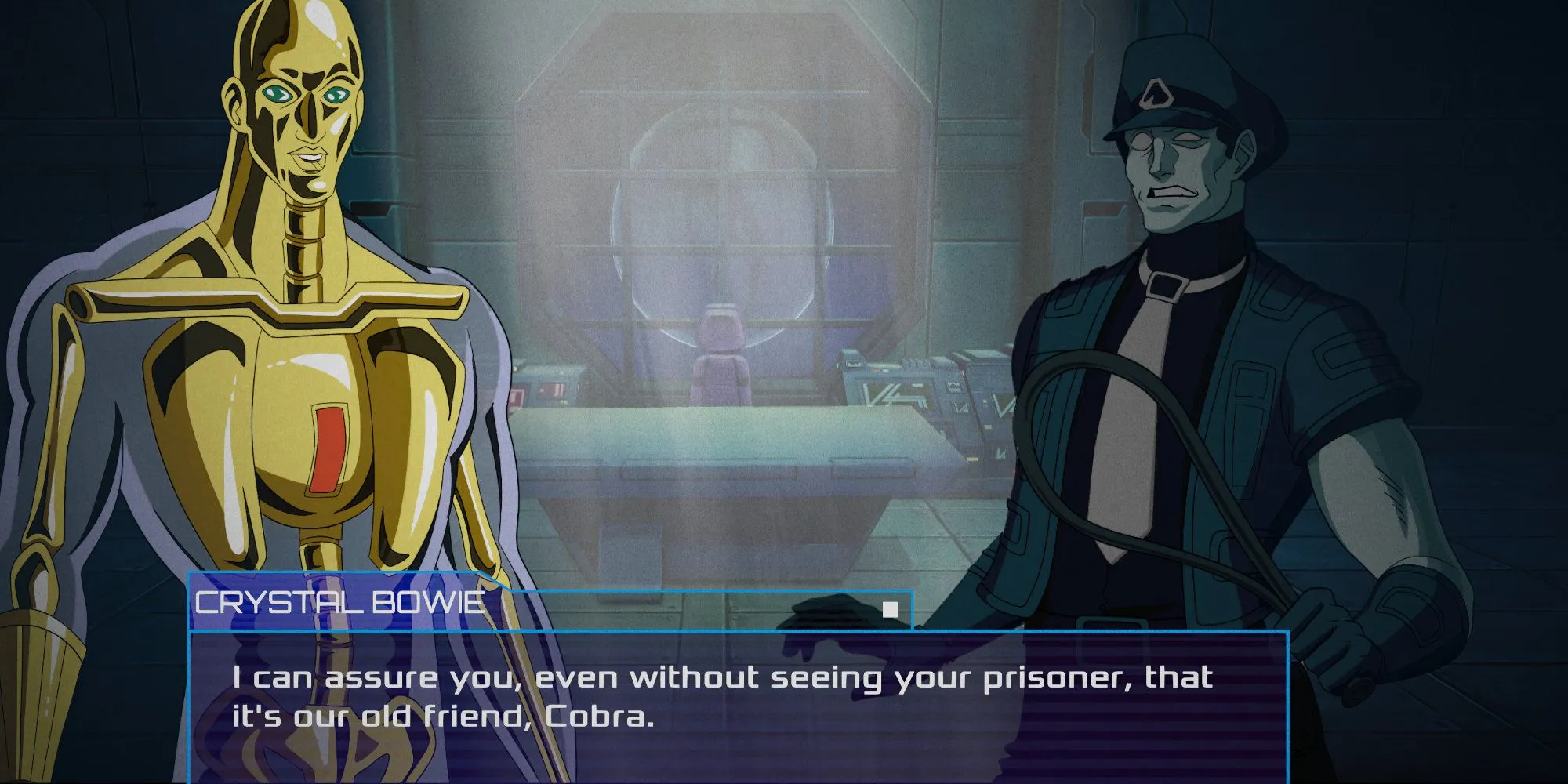 Hình ảnh Crystal Bowie, kẻ thù không đội trời chung của Cobra trong Space Adventure Cobra The Awakening