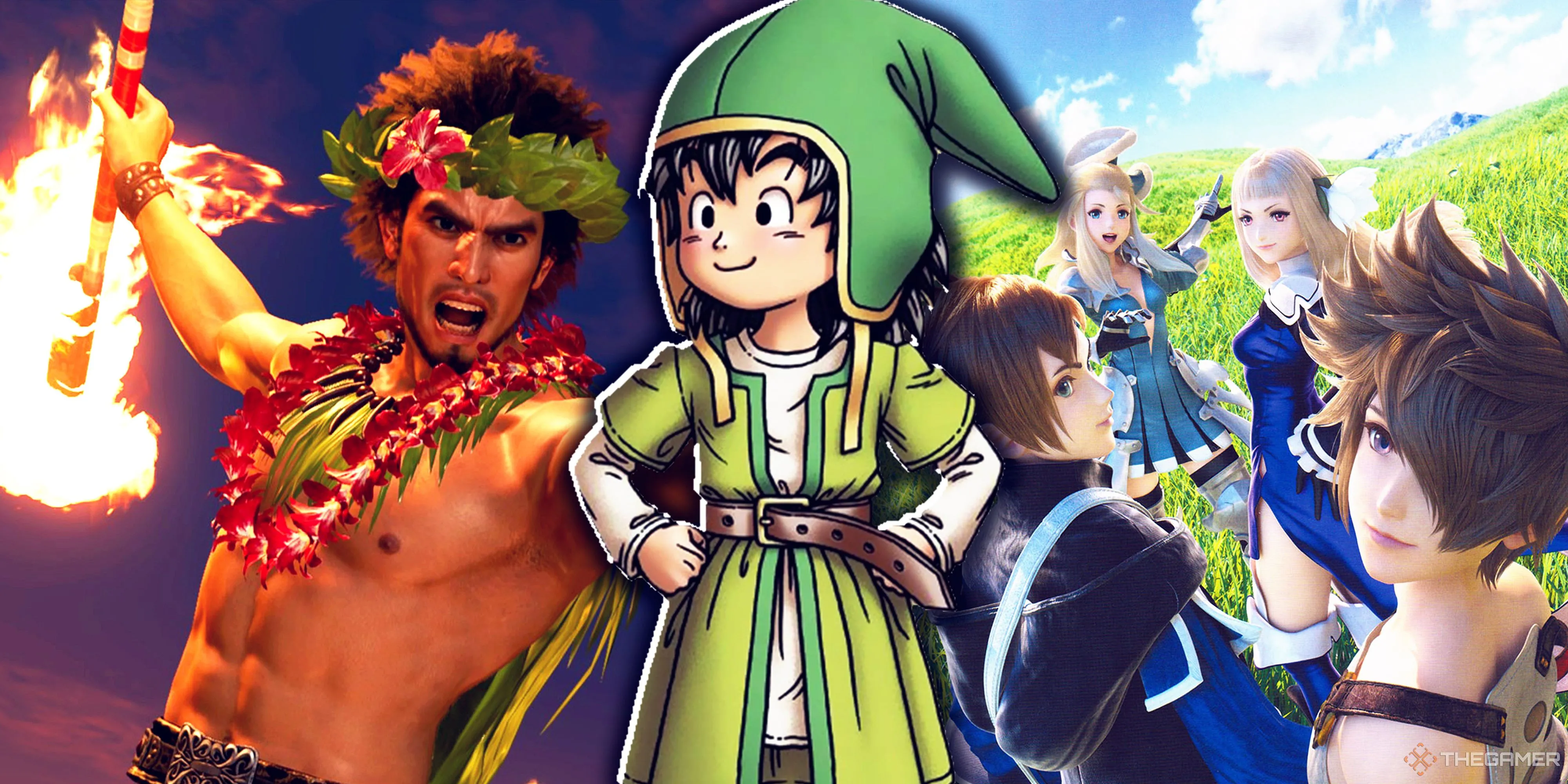 Hình ảnh đại diện về các series JRPG có hệ thống nghề nghiệp đa dạng
