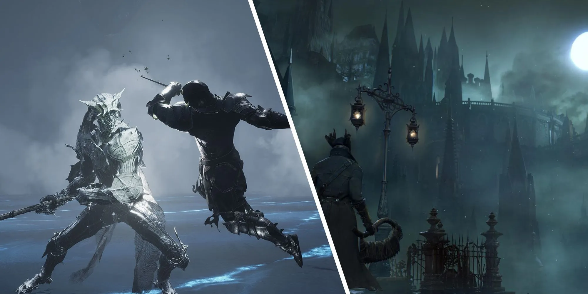 Hình ảnh minh họa cho game Soulslike 2D, nhấn mạnh yếu tố thử thách và chiến đấu