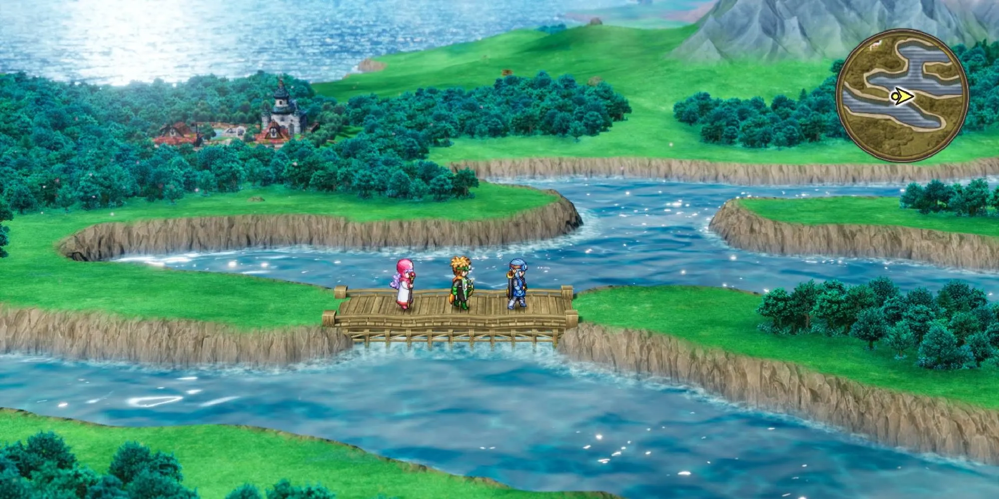 Hình ảnh từ Dragon Quest 1 & 2 HD-2D Remake, tựa game sẽ ra mắt tháng 10.