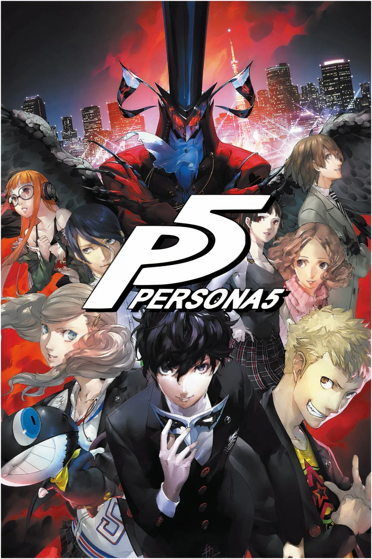 Joker và các Phantom Thieves trong phong cách nghệ thuật độc đáo của Persona 5.