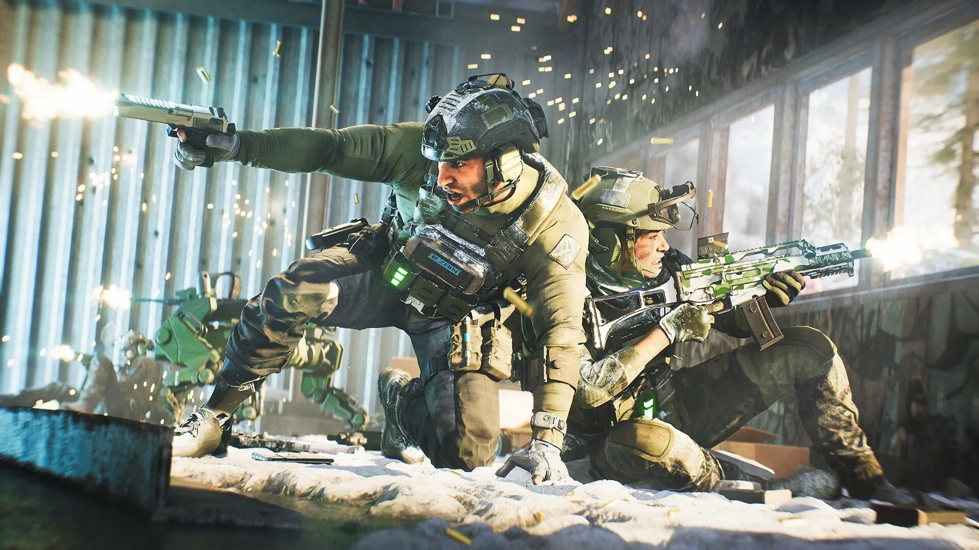 Khoảnh khắc hành động dữ dội trong Battlefield 2042