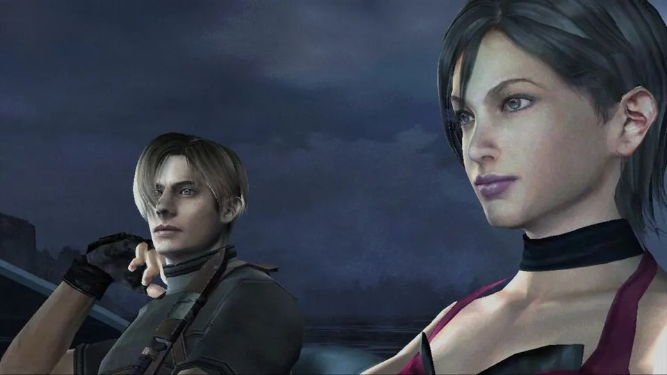 Leon S. Kennedy chiến đấu với Ganados trong game kinh dị sinh tồn Resident Evil 4