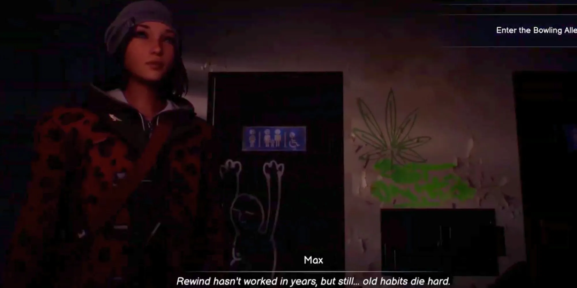 Max Caulfield sử dụng sức mạnh Rewind thời gian trong Life Is Strange Double Exposure