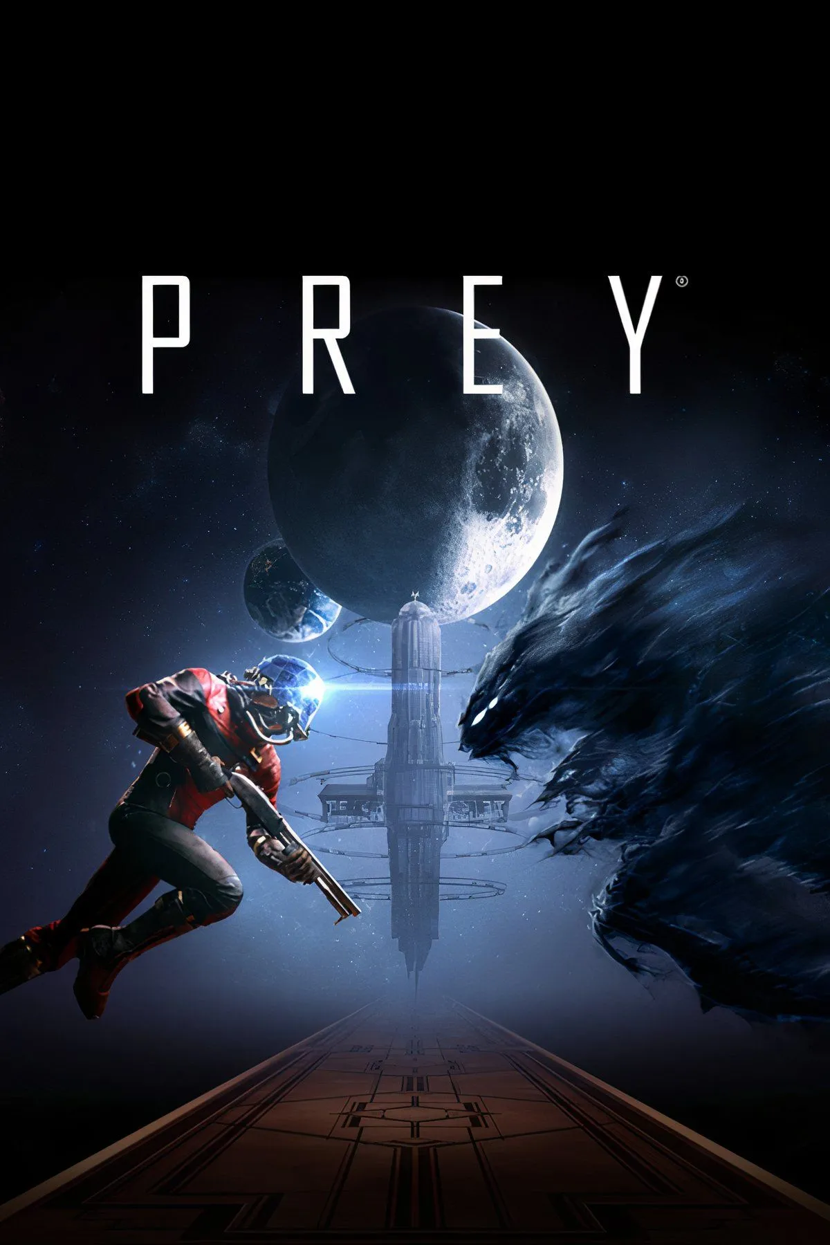 Môi trường trạm không gian Talos I trong game Prey 2017