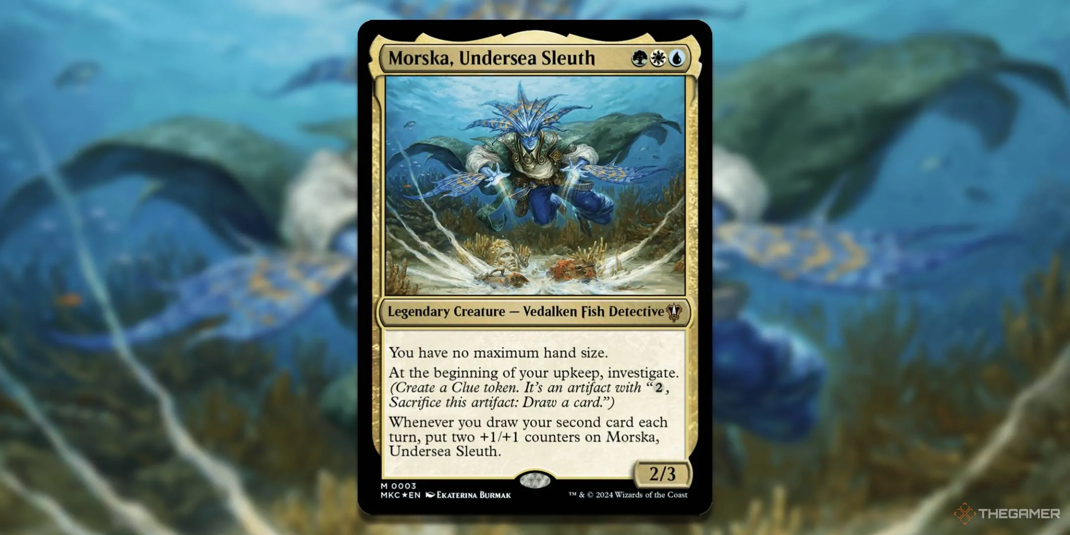 Morska, Undersea Sleuth, nữ thám tử biển sâu khám phá những manh mối Clue đầy bí ẩn trong deck Deep Clue Sea.