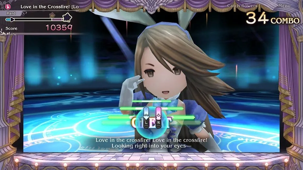 Một trong các minigame mới của Bravely Default Flying Fairy HD Remaster tận dụng Joy-Con Switch 2
