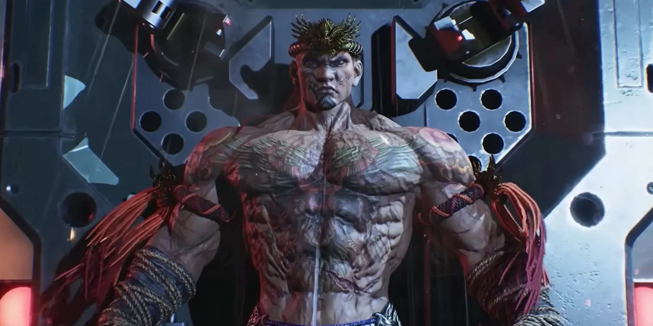 Nhân vật Fahkumram xuất hiện ấn tượng từ vỏ kim loại trong game đối kháng Tekken 8