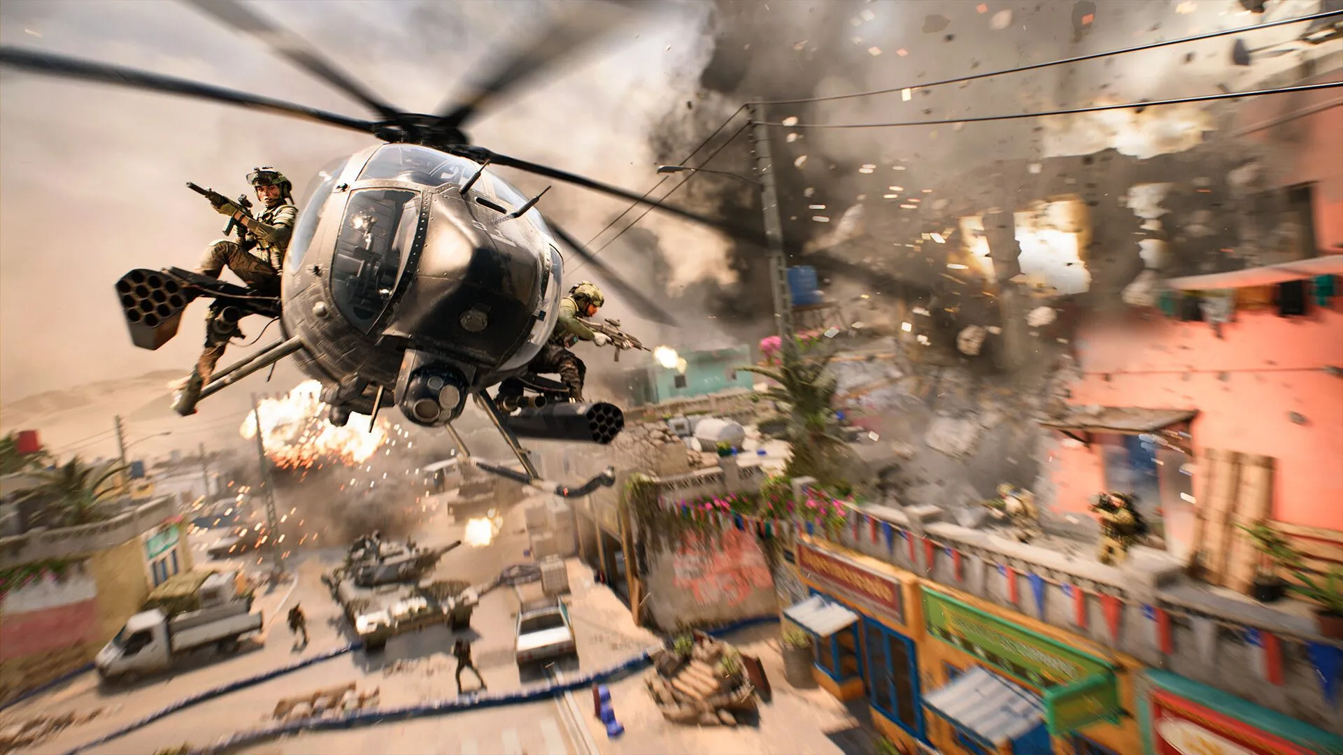 Nhân vật trong một trận đấu Battlefield 2042