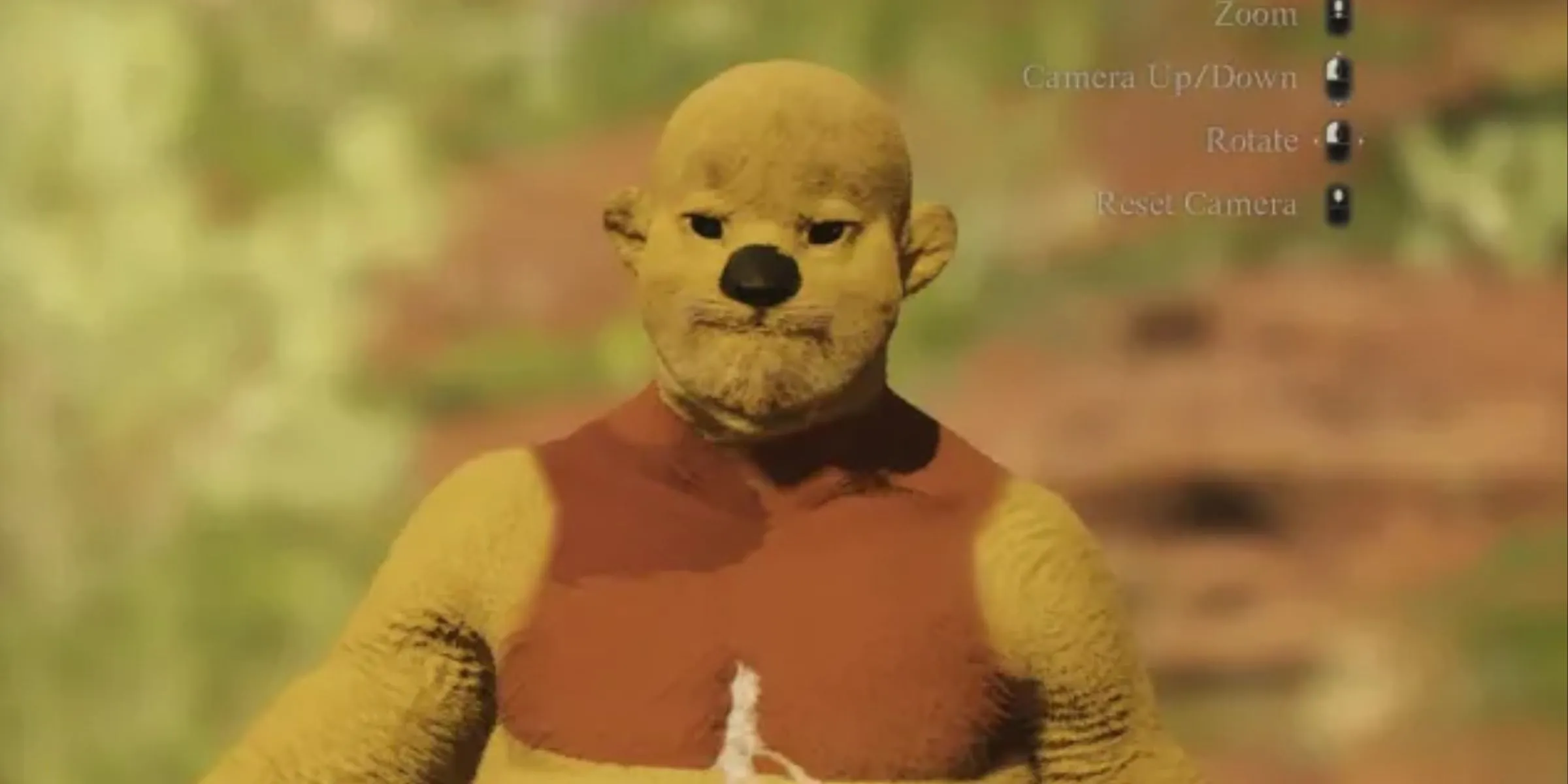 Nhân vật Winnie The Pooh được tạo hình &quot;ám ảnh&quot; trong công cụ tạo nhân vật của Dragon's Dogma 2, minh họa tính năng tùy biến Pawn độc đáo của game.