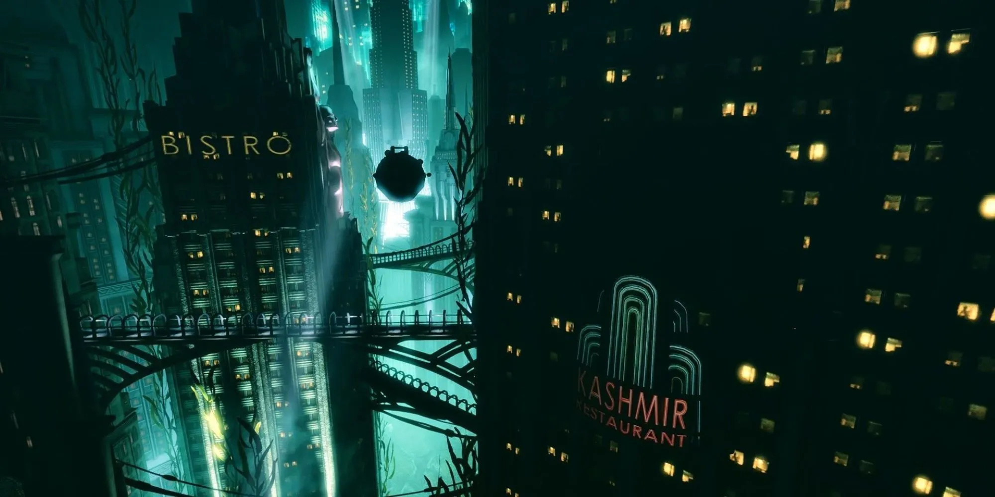 Rapture, thành phố dưới đáy biển đổ nát đầy ám ảnh trong game BioShock.