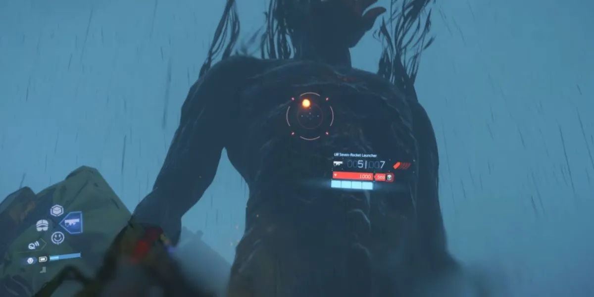 Sam bảo vệ Terminal Fort Knot khỏi cuộc tấn công BT quy mô lớn, danh hiệu Savior of Terminal Fort Knot trong Death Stranding 2