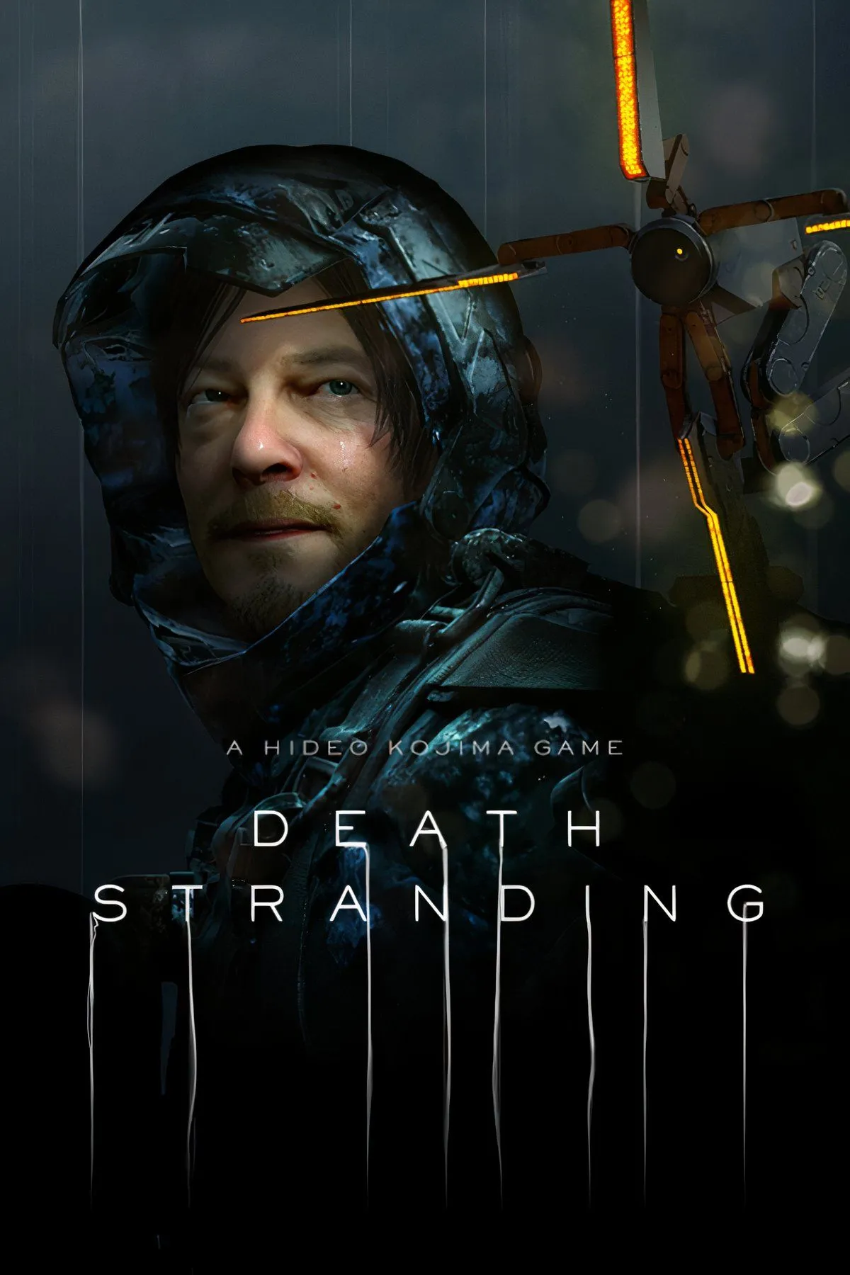 Sam Porter Bridges mang vác hàng hóa qua địa hình khắc nghiệt trong thế giới hậu tận thế của Death Stranding.