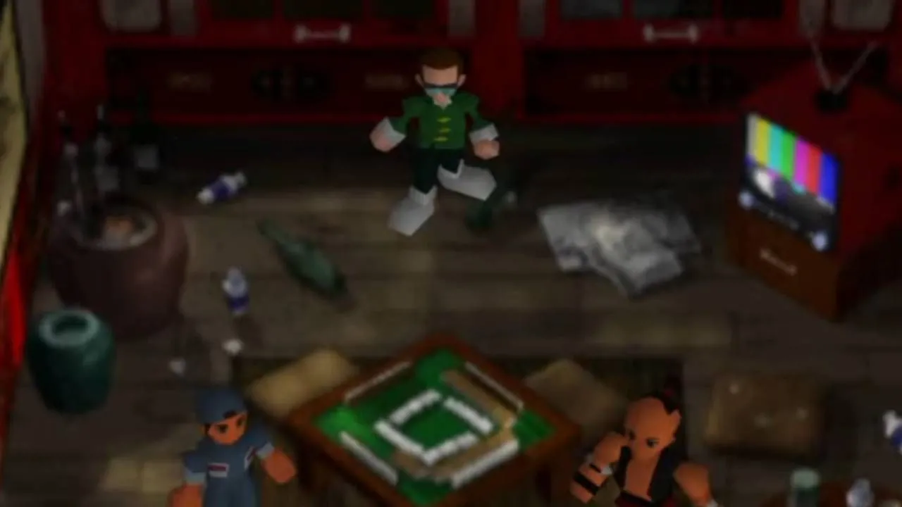 Scotch, tay sai của Don Corneo, trong dinh thự của hắn ở Final Fantasy 7