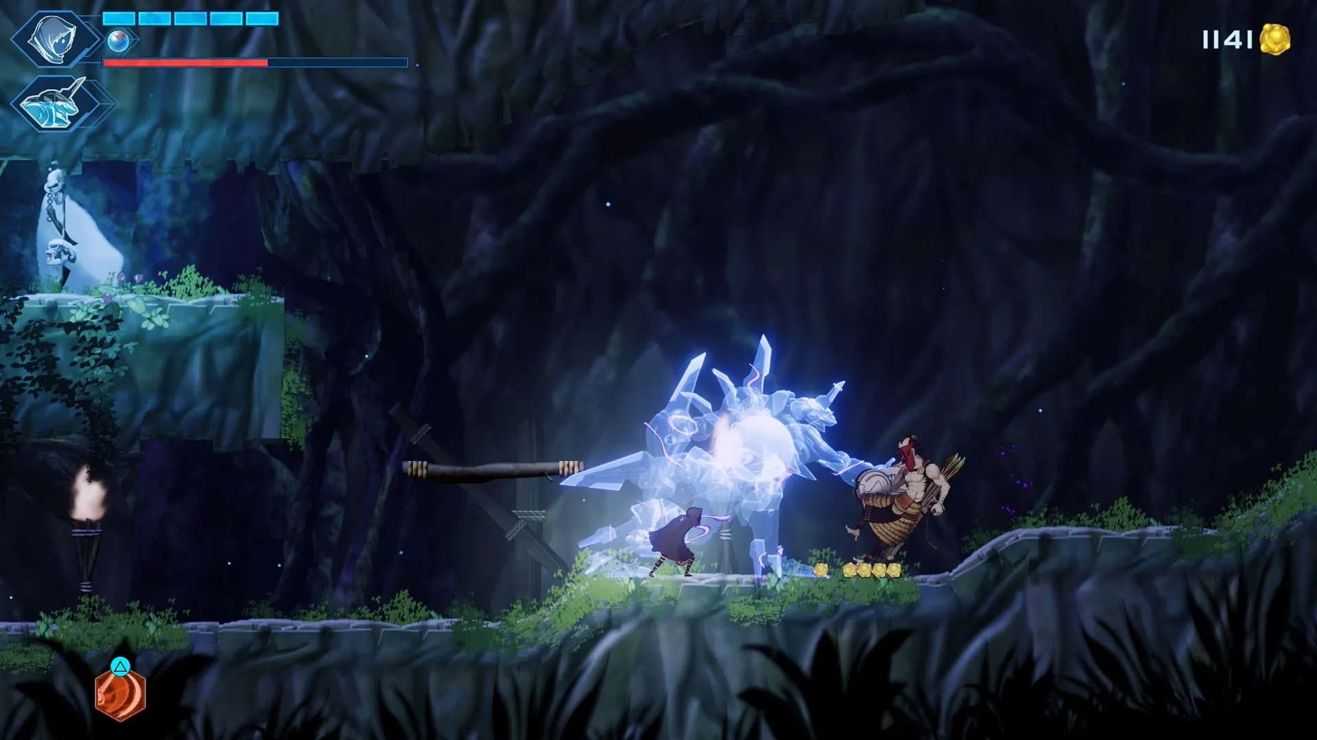 Shadow Labyrinth ăn kẻ thù để tiến hóa