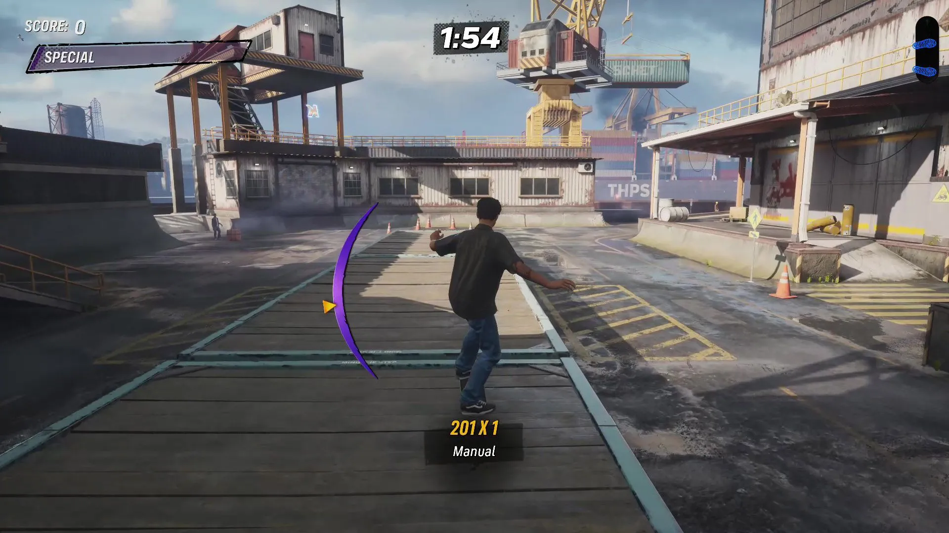 Tối ưu Manual Combo trên tàu trong Tony Hawk's Pro Skater 3 + 4 Shipyard