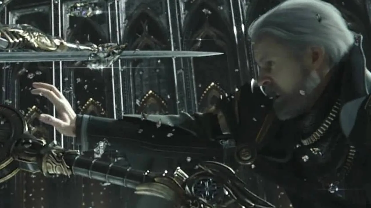 Vua Regis Lucis Caelum qua đời trong bối cảnh Kingsglaive của Final Fantasy 15