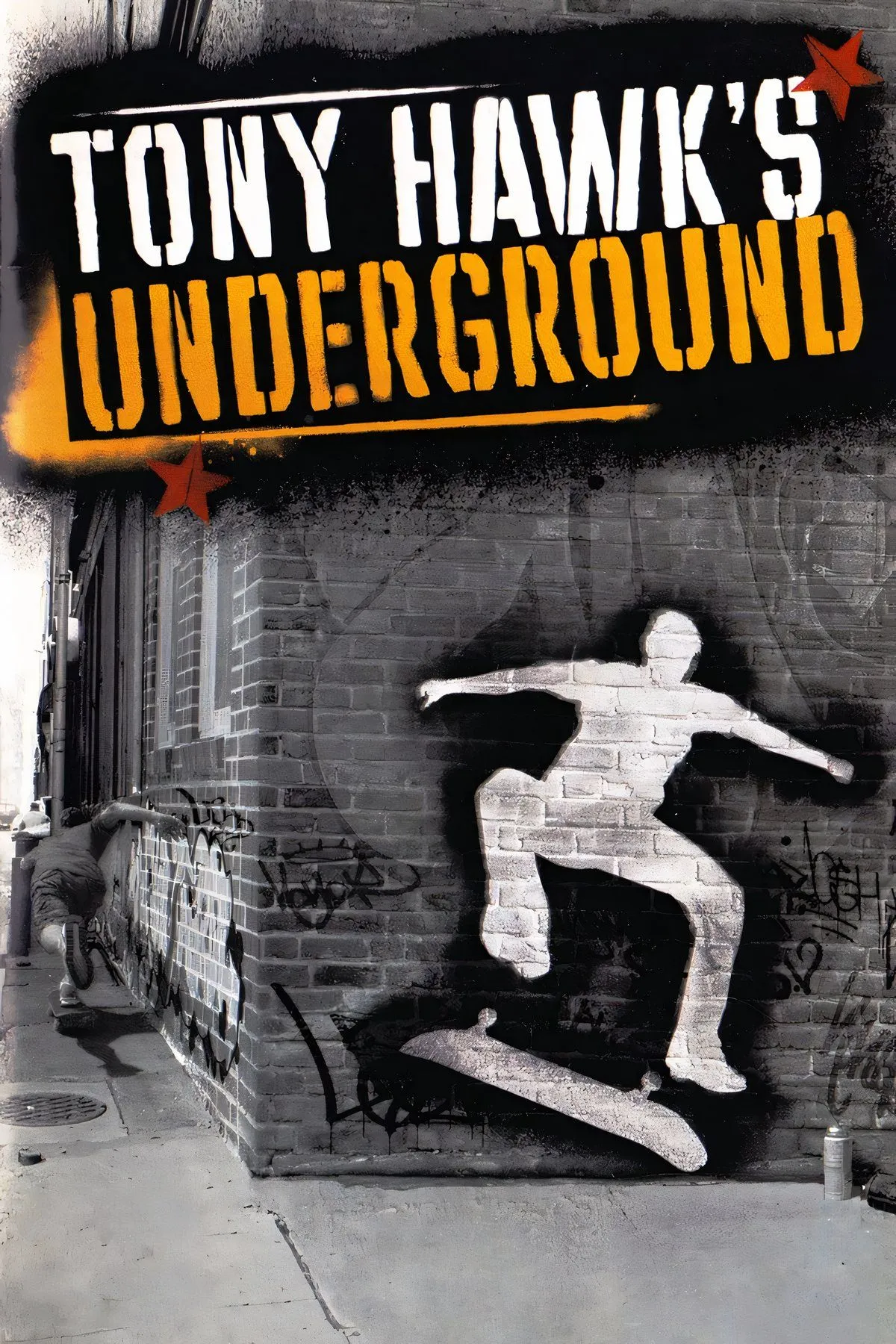 Bìa game Tony Hawk’s Underground, biểu tượng của lối chơi trượt ván tự do và cốt truyện sâu sắc