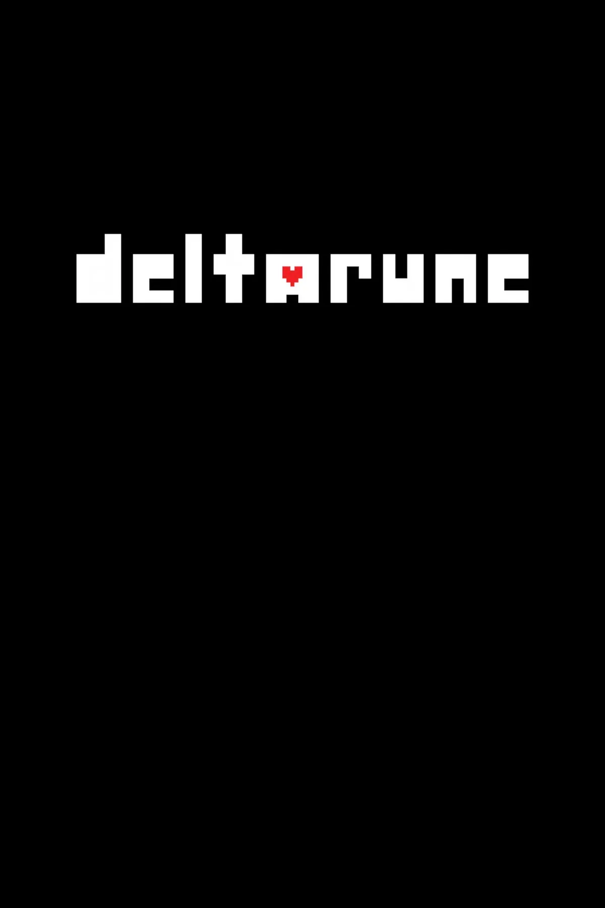 Bức vẽ concept nghệ thuật Deltarune mô tả nhân vật chính Kris trong bối cảnh tối màu