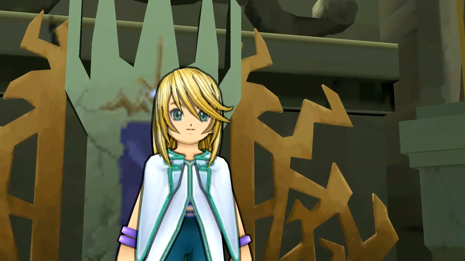 Cậu bé Mithos trong Tales of Symphonia, với vẻ ngoài ngây thơ nhưng ẩn chứa bí mật đen tối