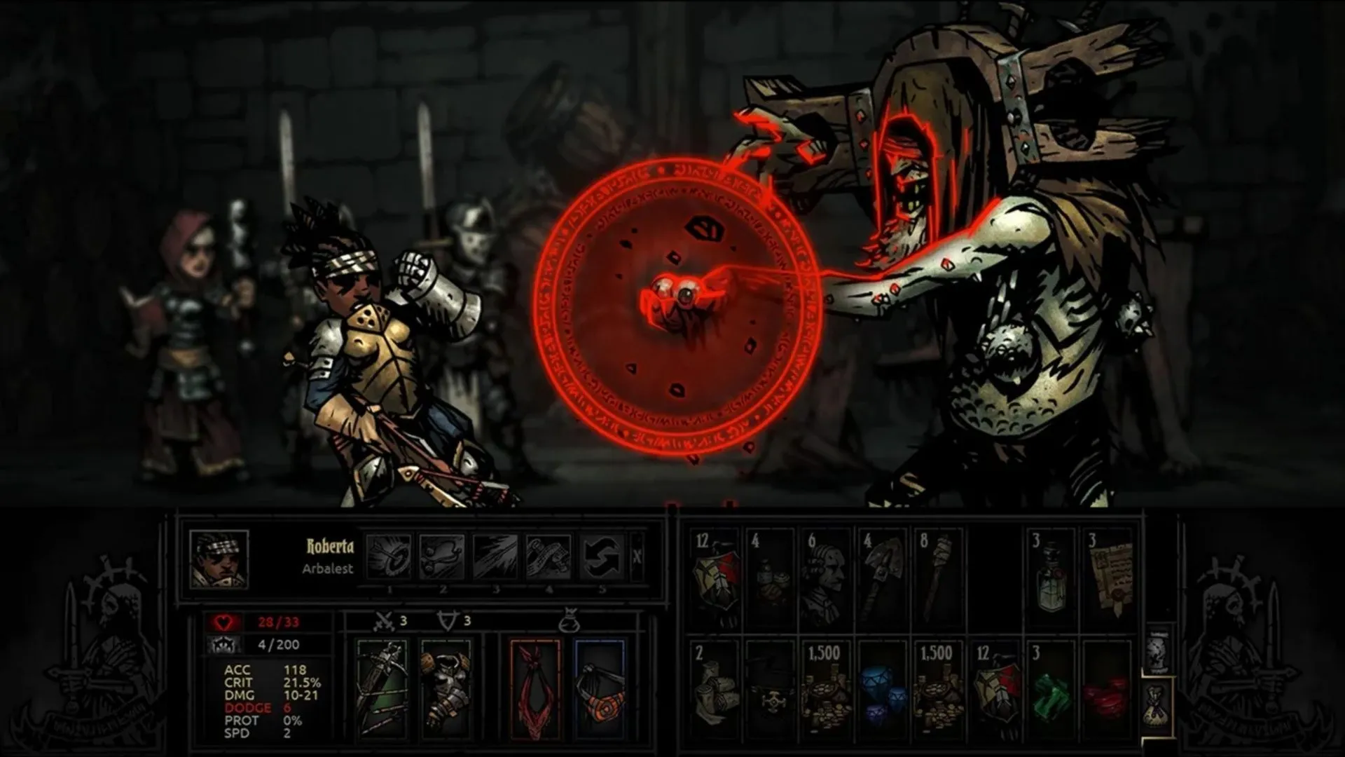 Đội anh hùng đối mặt với nỗi kinh hoàng trong Darkest Dungeon