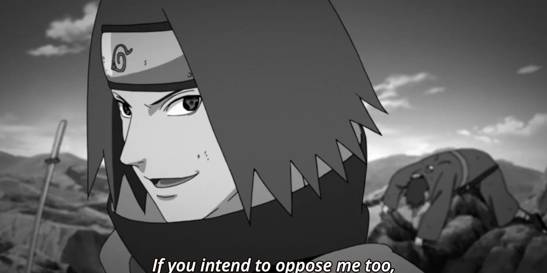 Naka Uchiha với Sharingan