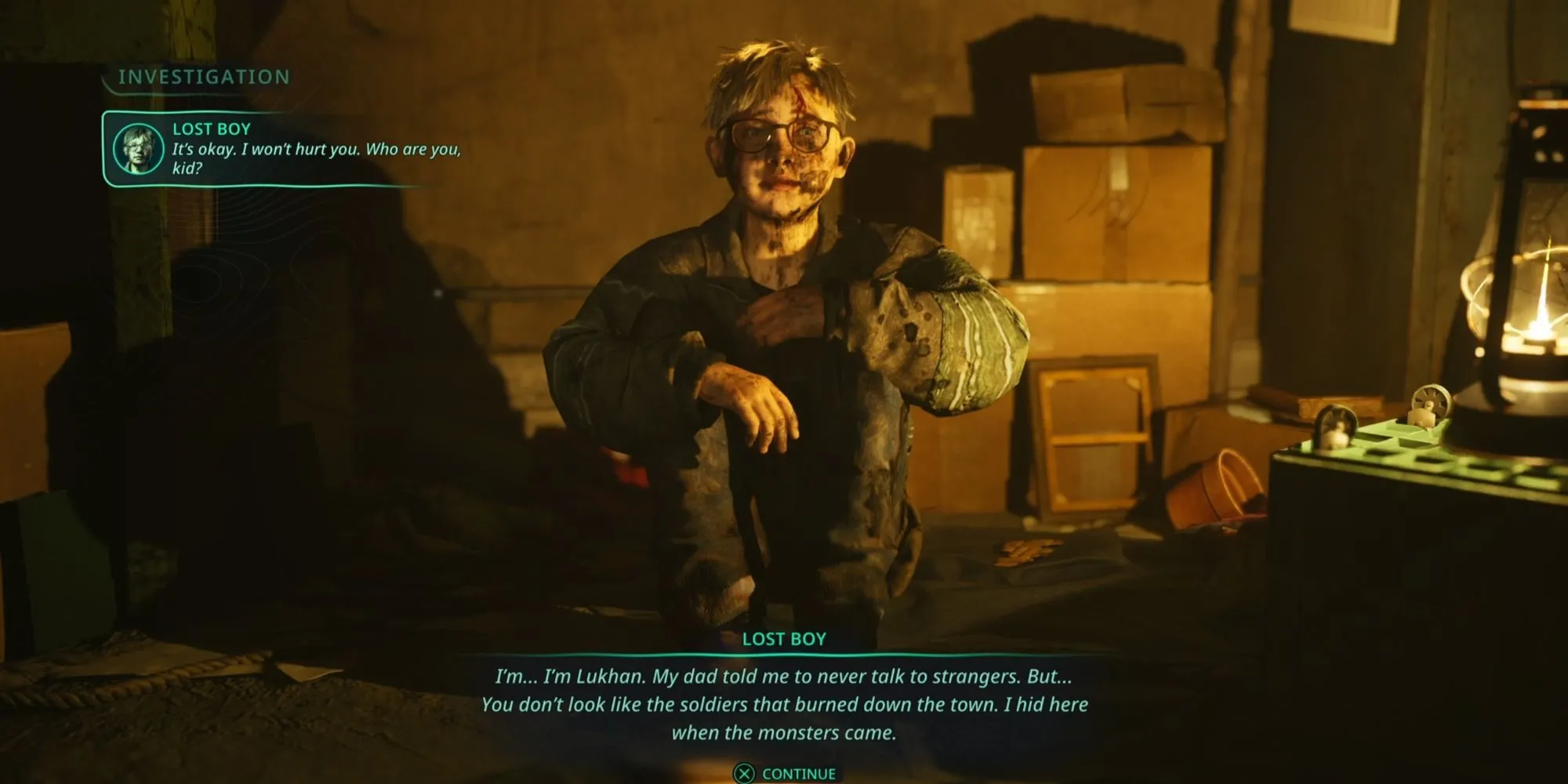 Remi nhìn xuống một cảnh quan rộng lớn, minh họa quy mô thế giới mở và khuyến khích game thủ Hell Is Us khám phá.