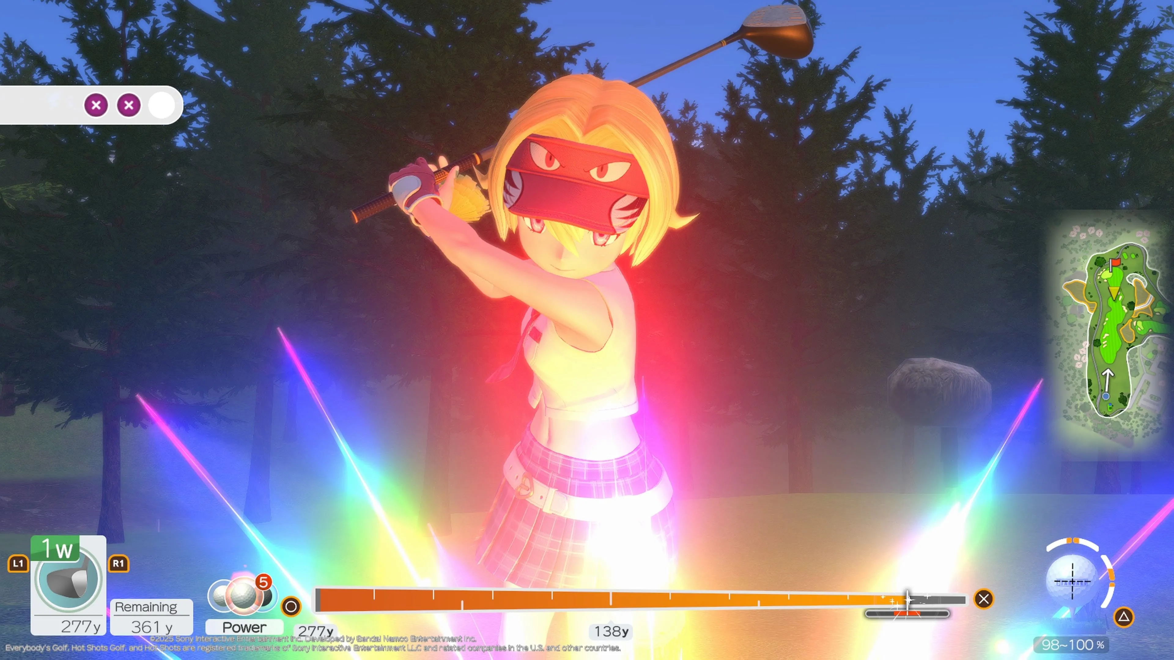 So sánh đồ họa và thiết kế sân golf của Everybody's Golf 2017